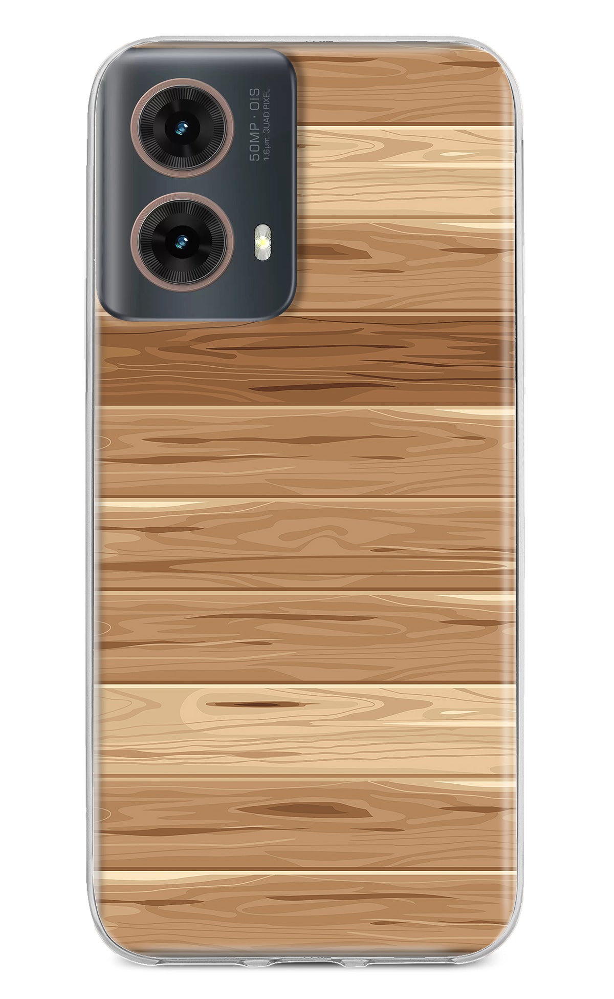 Wooden Vector Motorola G85 Back Cover