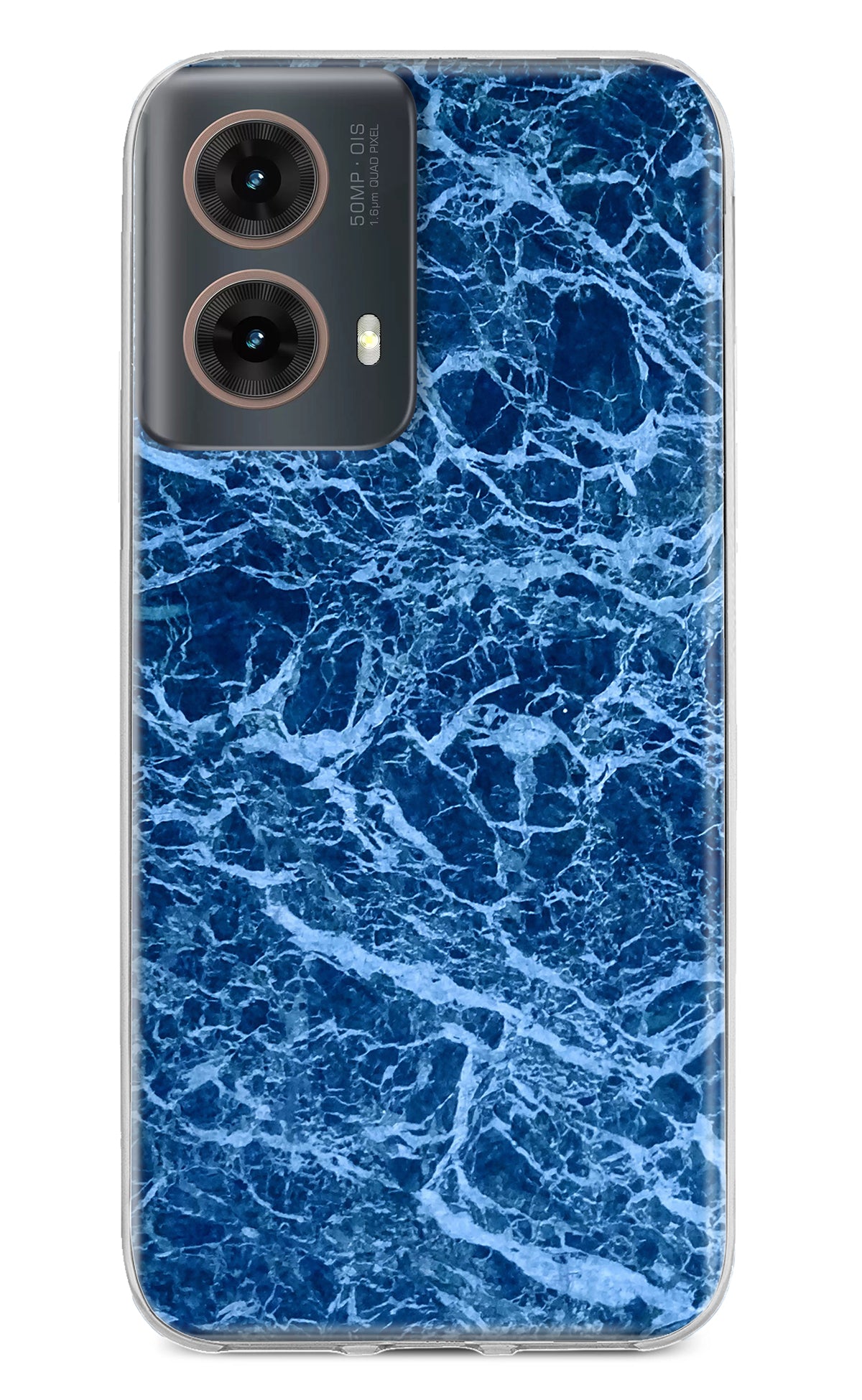 Blue Marble Motorola G85 Back Cover