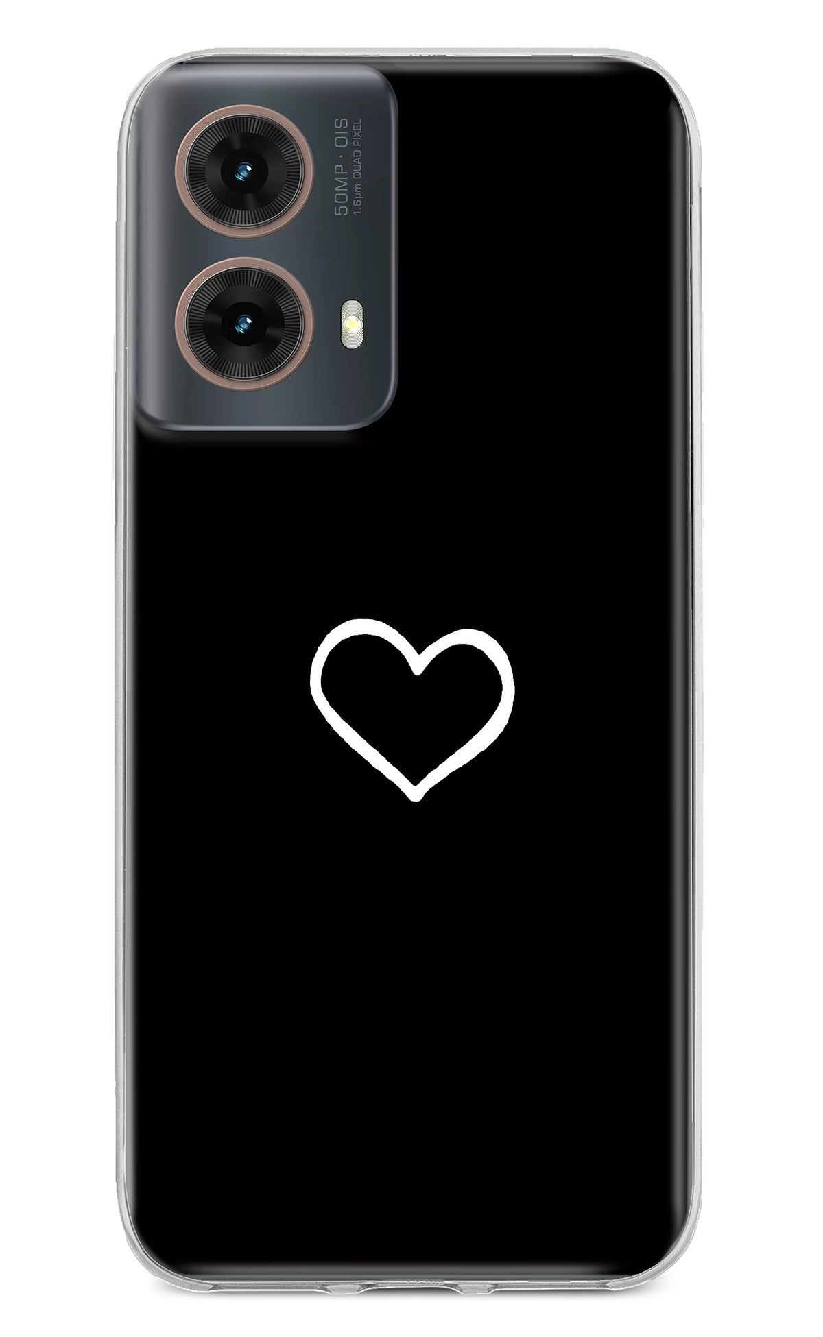 Heart Motorola G85 Back Cover