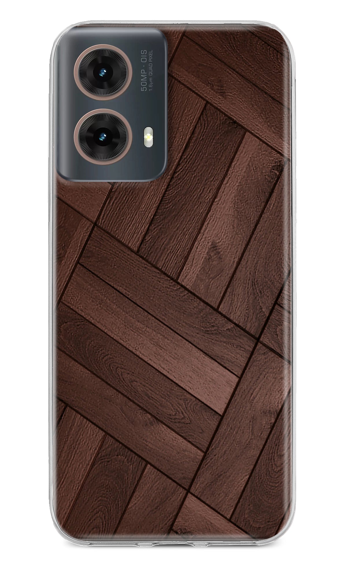 Wooden Texture Design Motorola G85 Back Cover