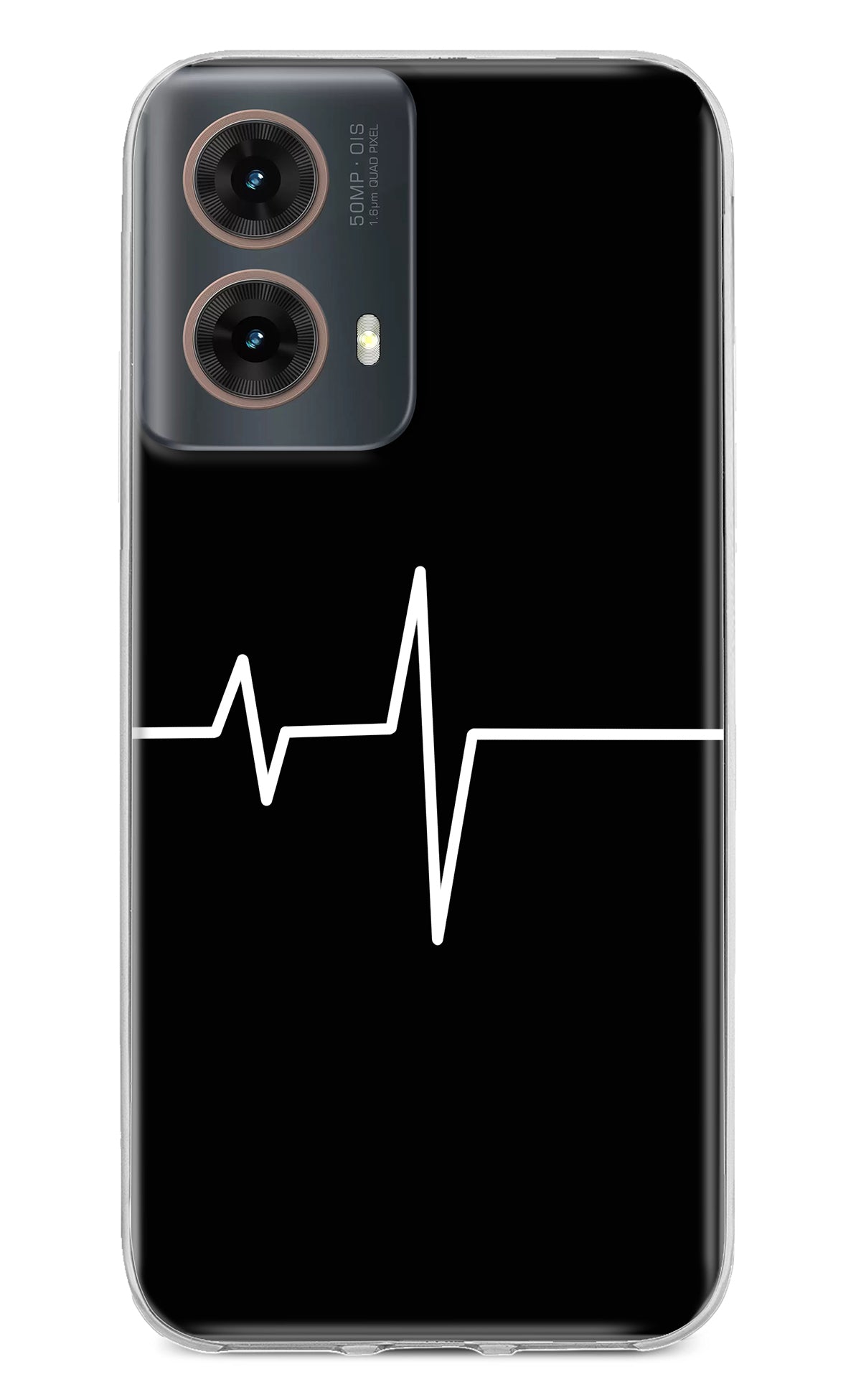 Heart Beats Motorola G85 Back Cover