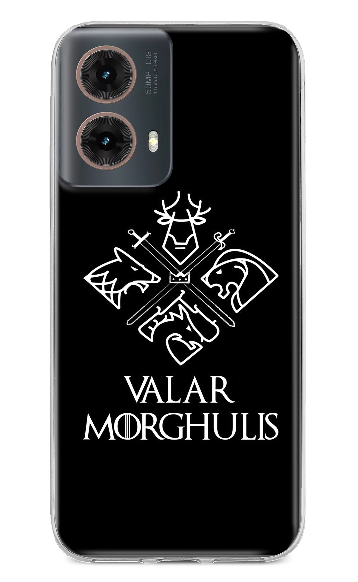 Valar Morghulis | Game Of Thrones Motorola G85 Back Cover