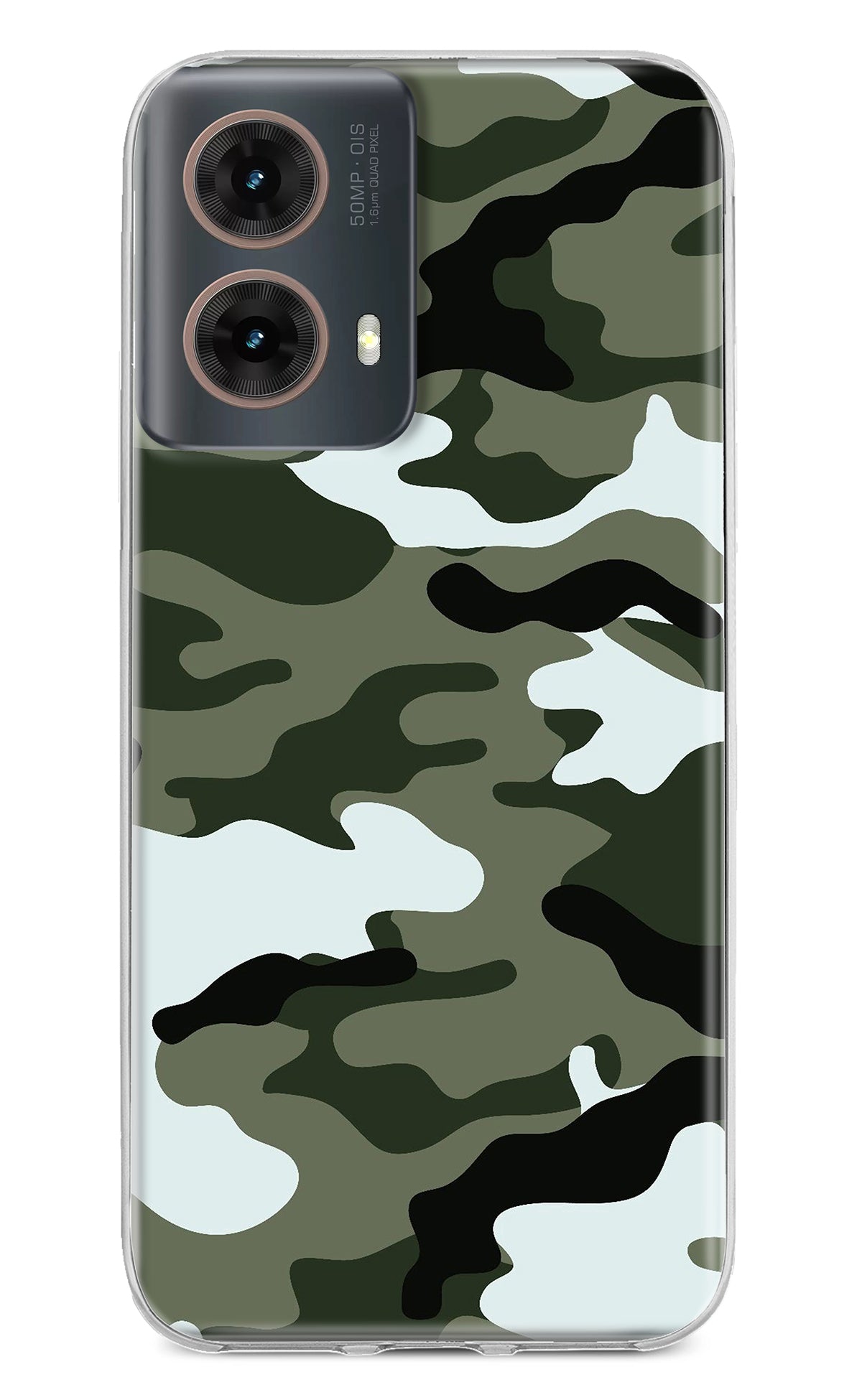 Camouflage Motorola G85 Back Cover