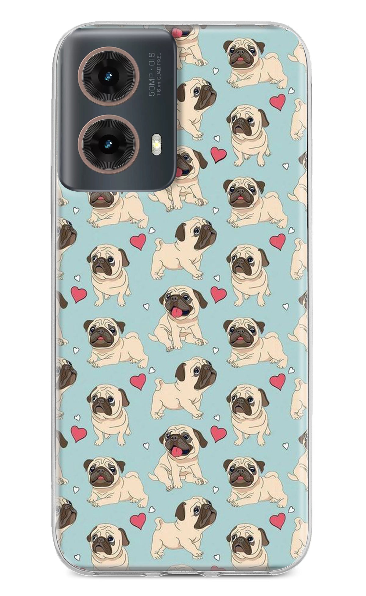 Pug Dog Motorola G85 Back Cover