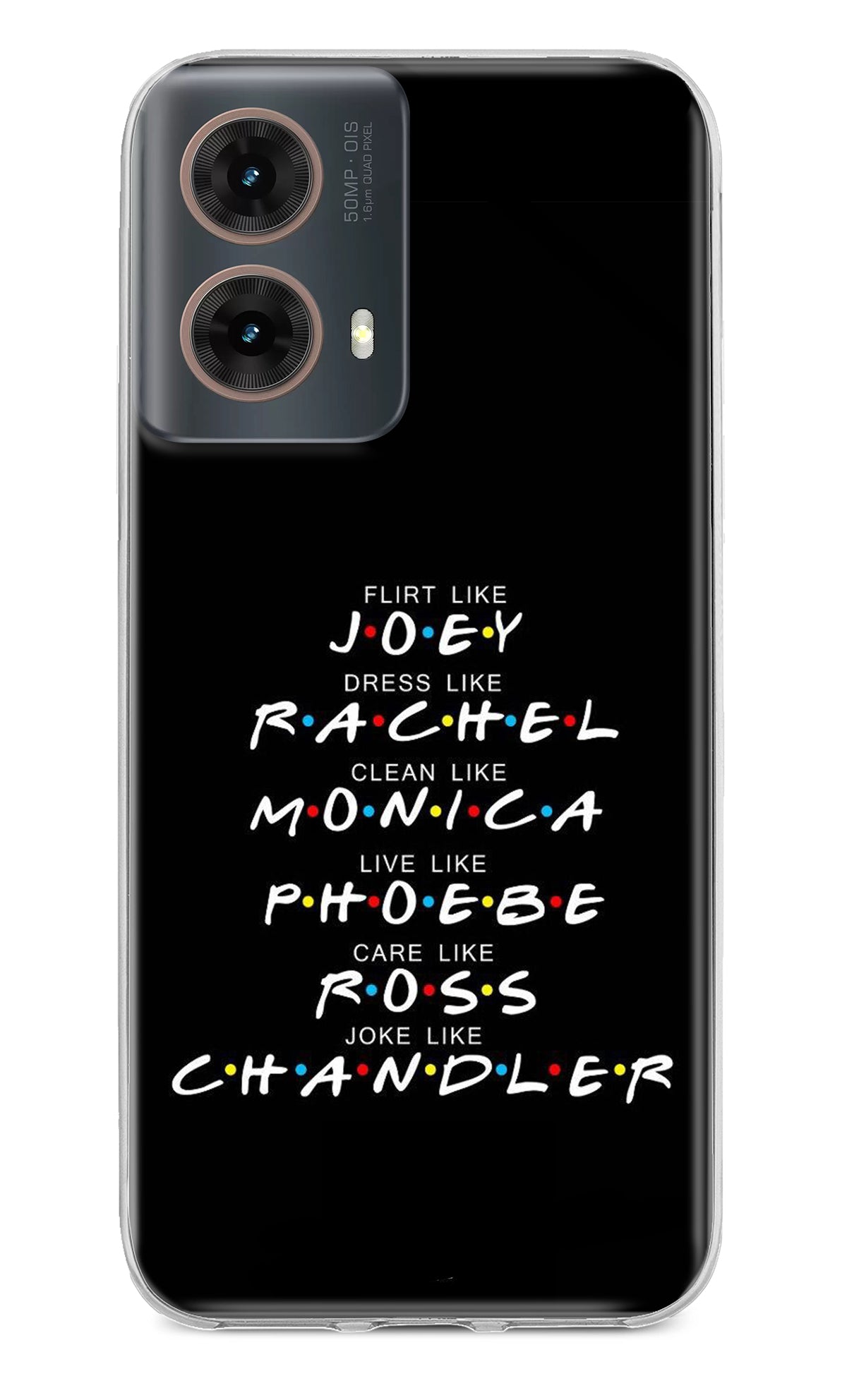 FRIENDS Character Motorola G85 Back Cover