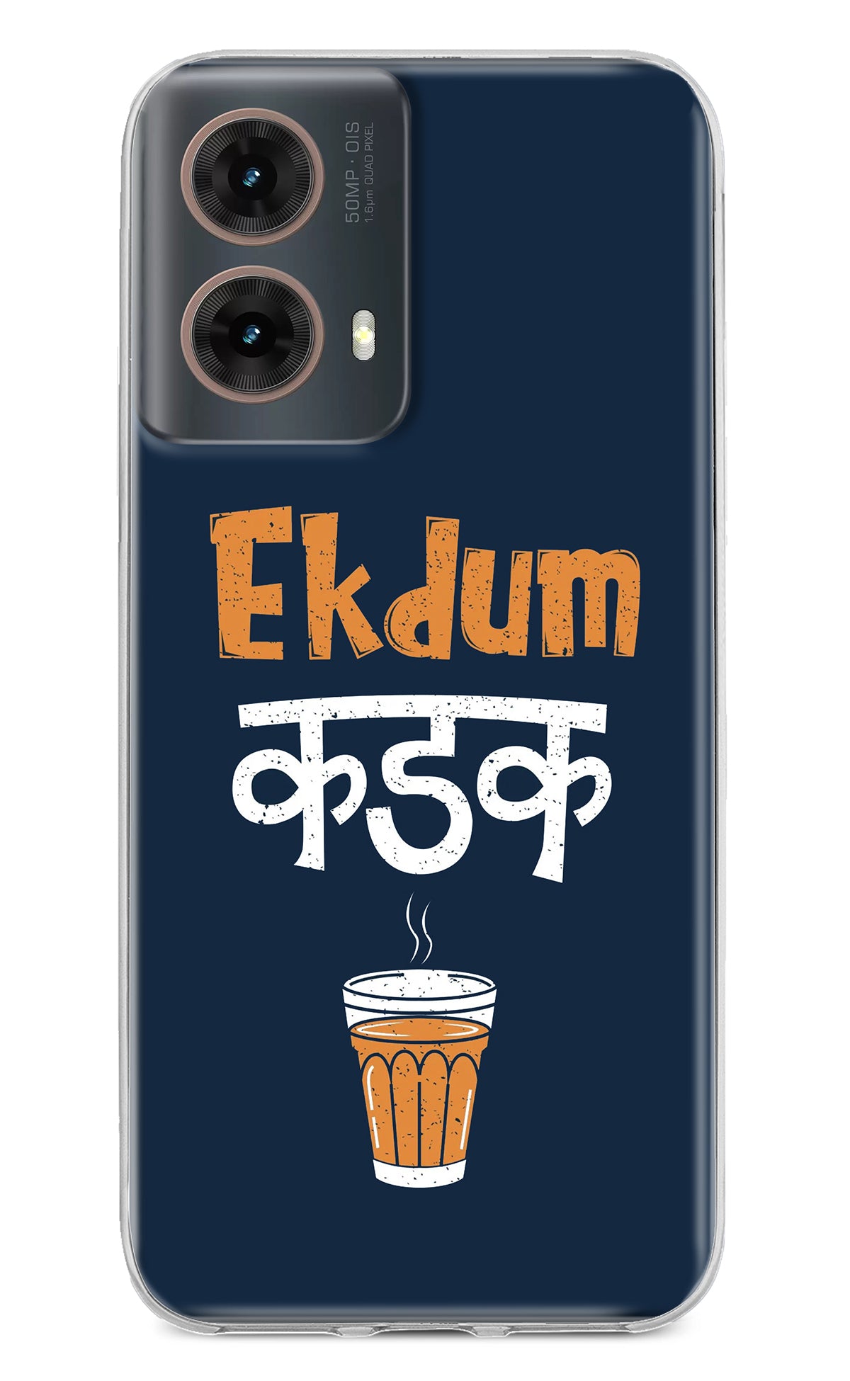 Ekdum Kadak Chai Motorola G85 Back Cover