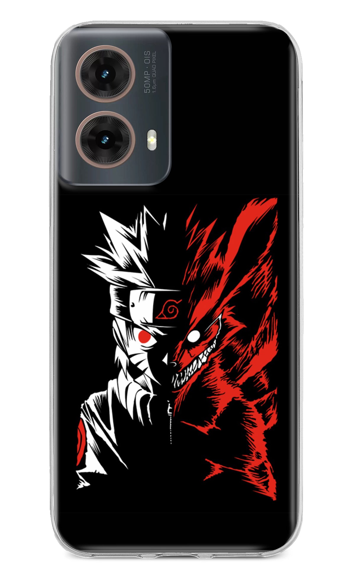 Naruto Two Face Motorola G85 Back Cover