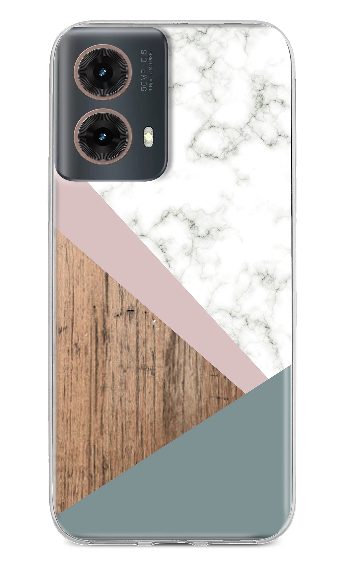 Marble wood Abstract Motorola G85 Back Cover