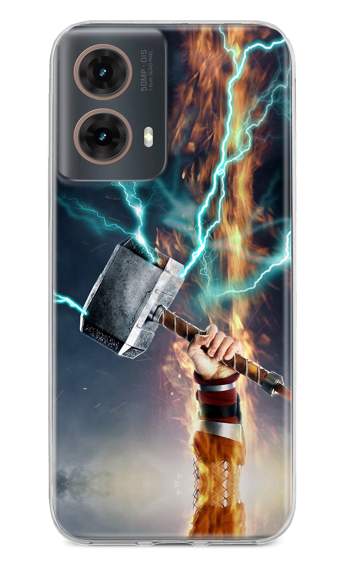 Thor Hammer Mjolnir Motorola G85 Back Cover