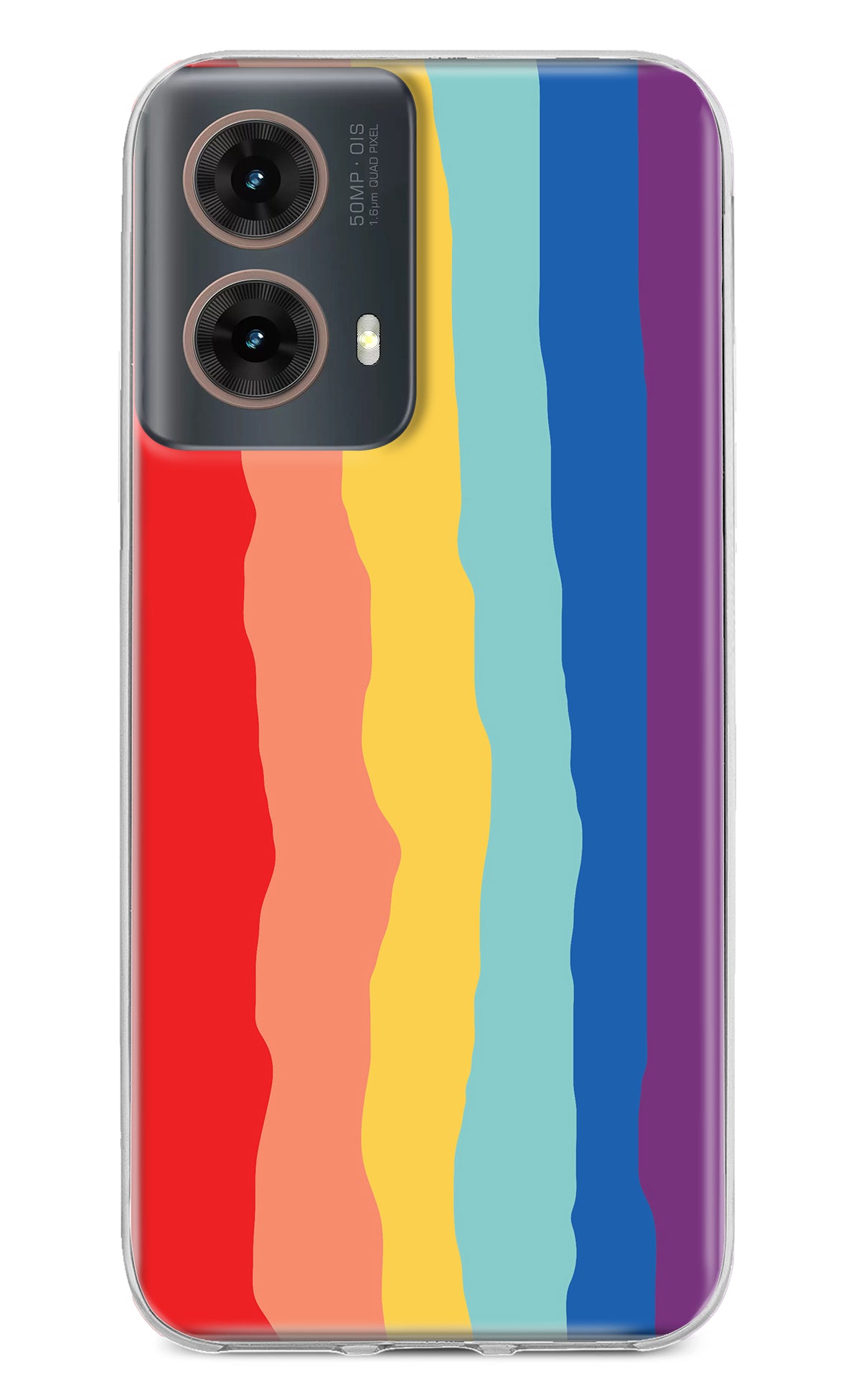 Rainbow Motorola G85 Back Cover