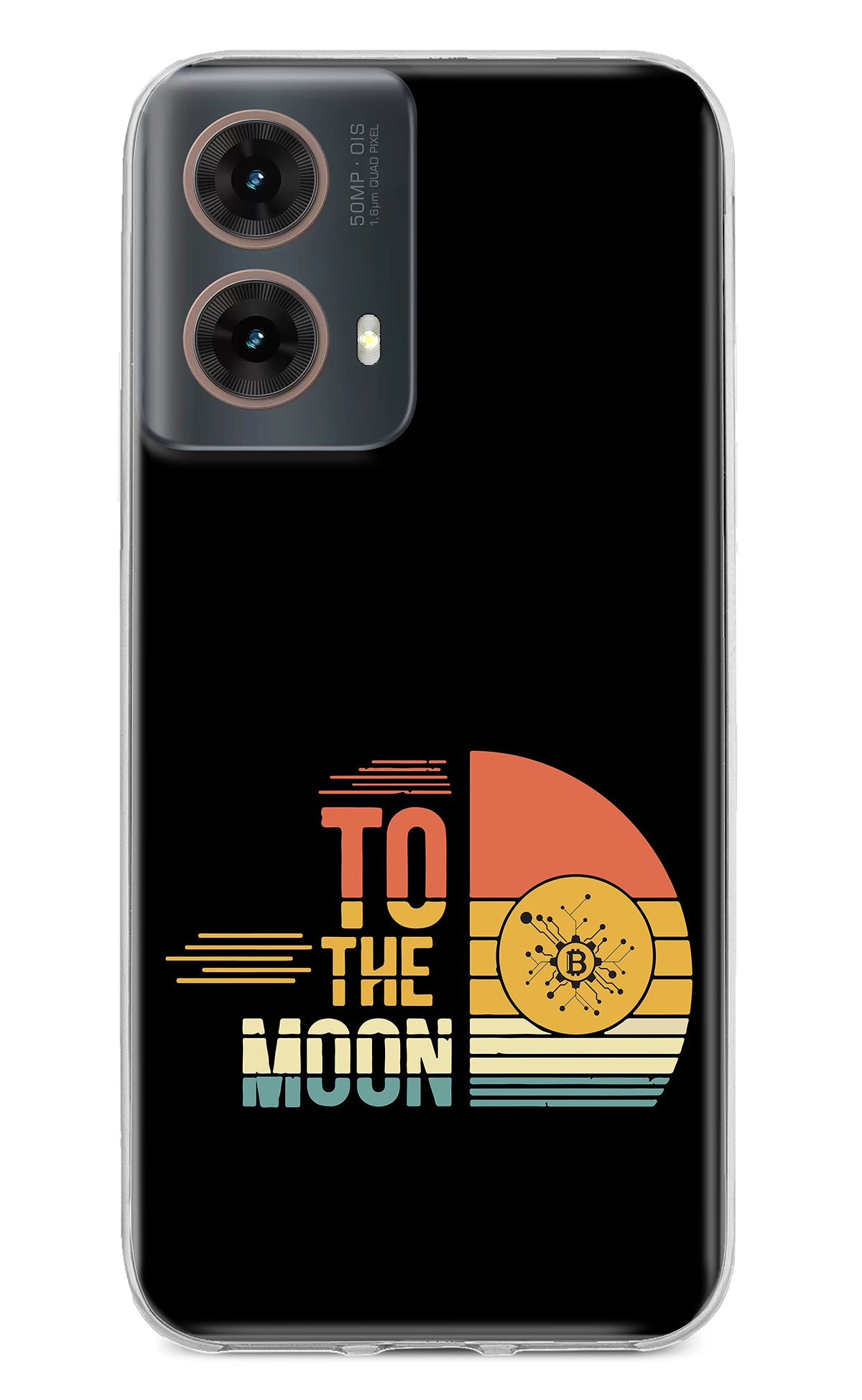 To the Moon Motorola G85 Back Cover