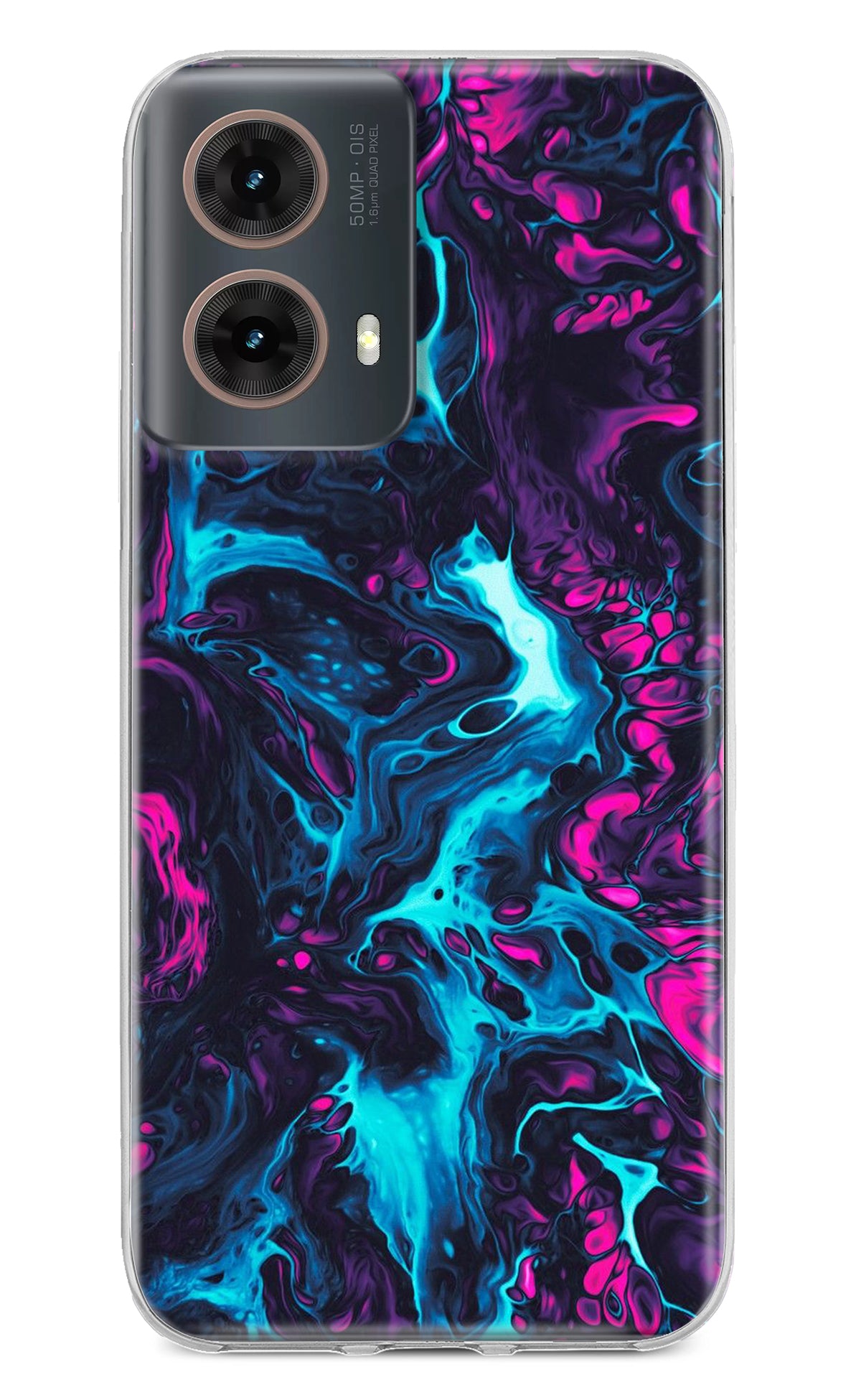 Abstract Motorola G85 Back Cover