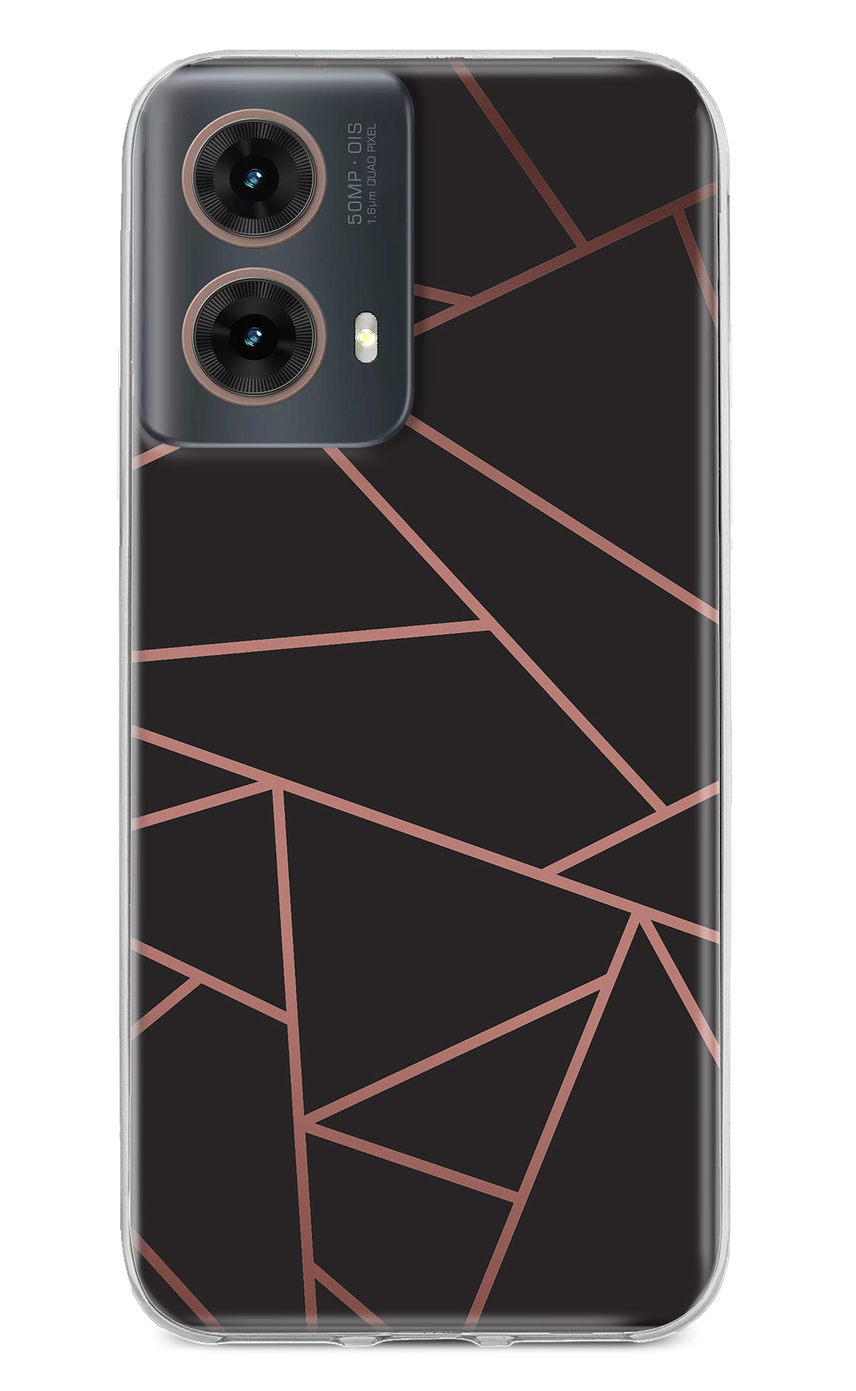 Geometric Pattern Motorola G85 Back Cover