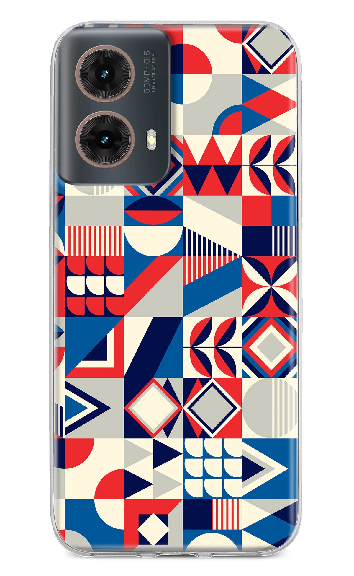 Colorful Pattern Motorola G85 Back Cover