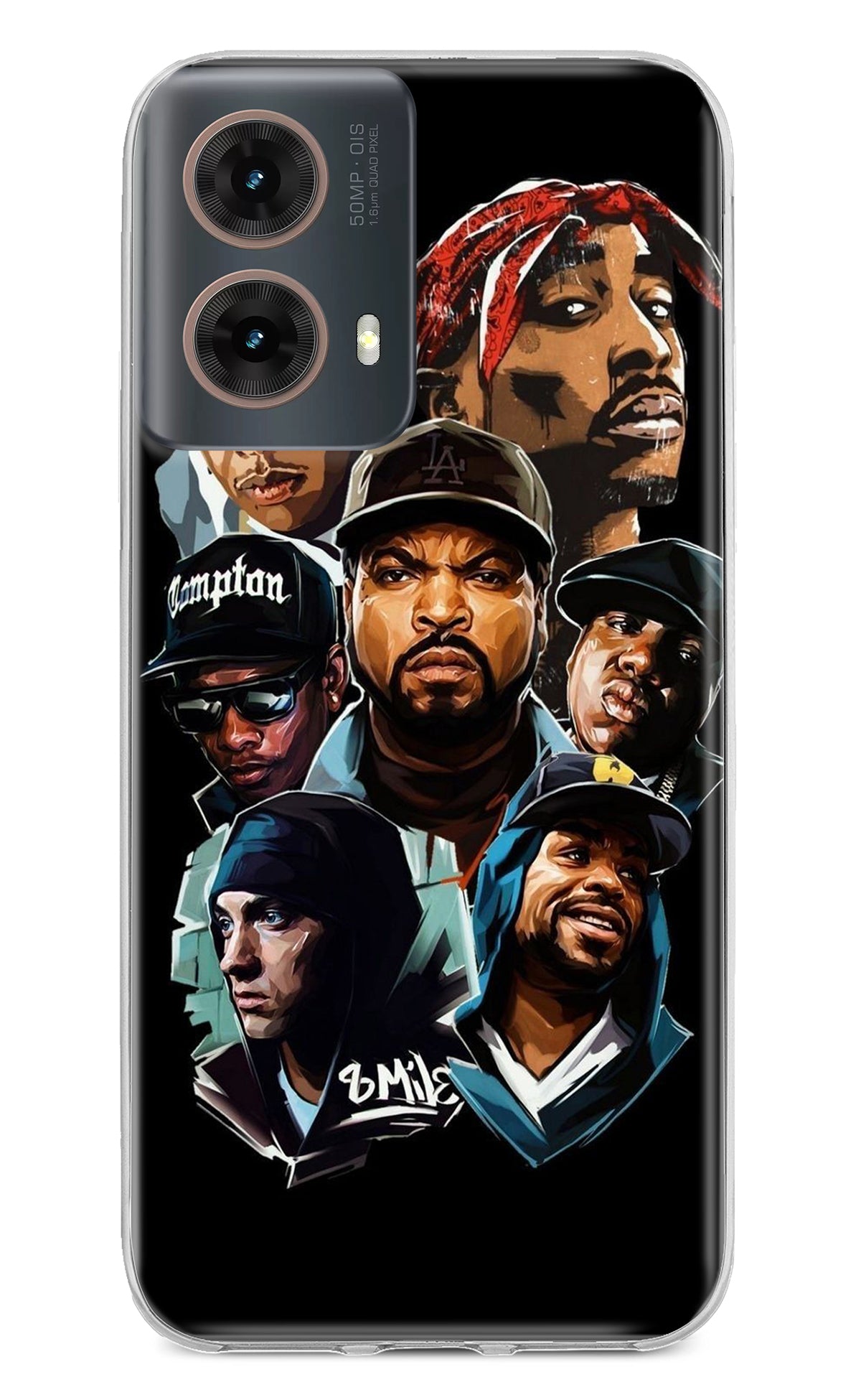 Rappers Motorola G85 Back Cover