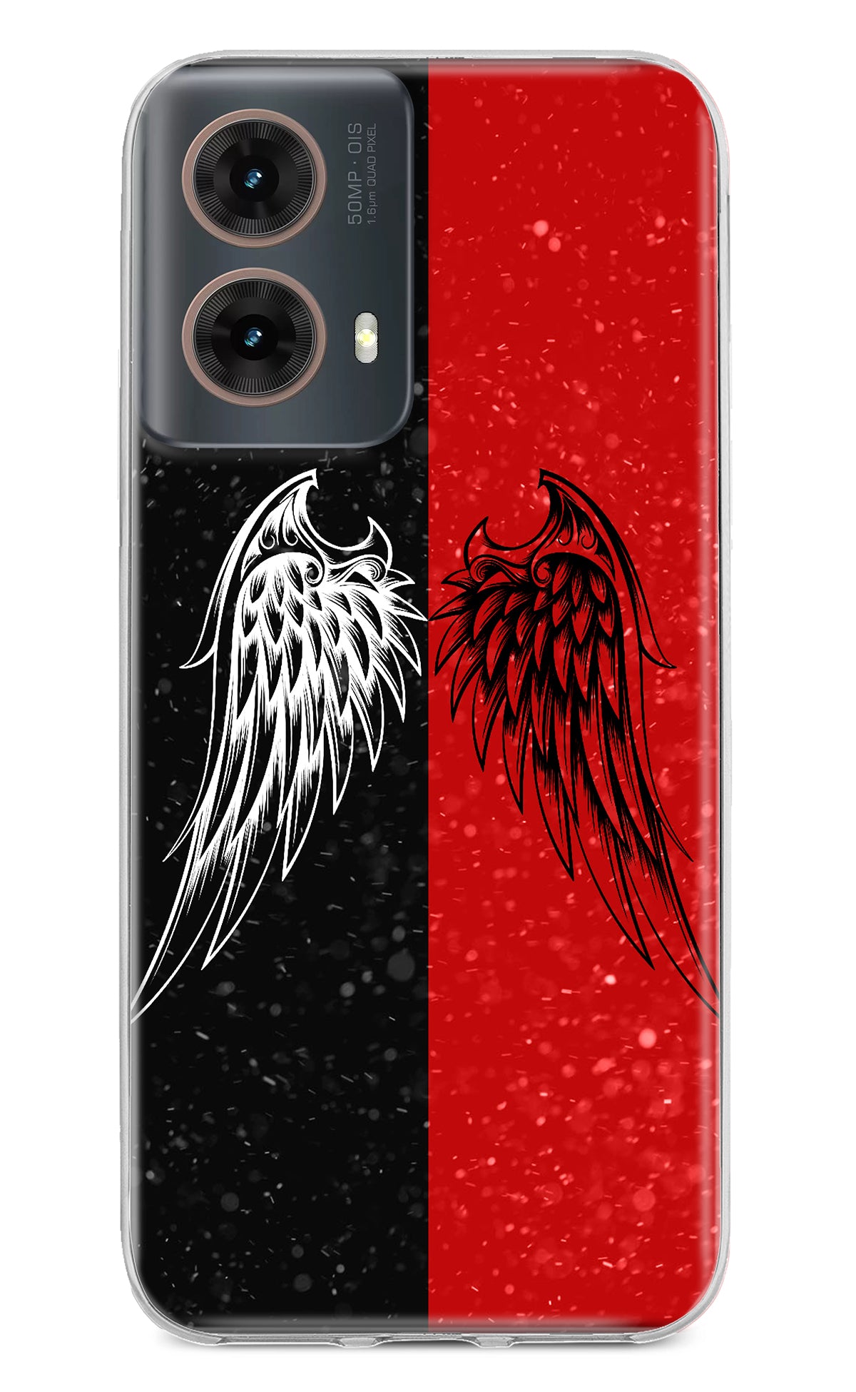 Wings Motorola G85 Back Cover