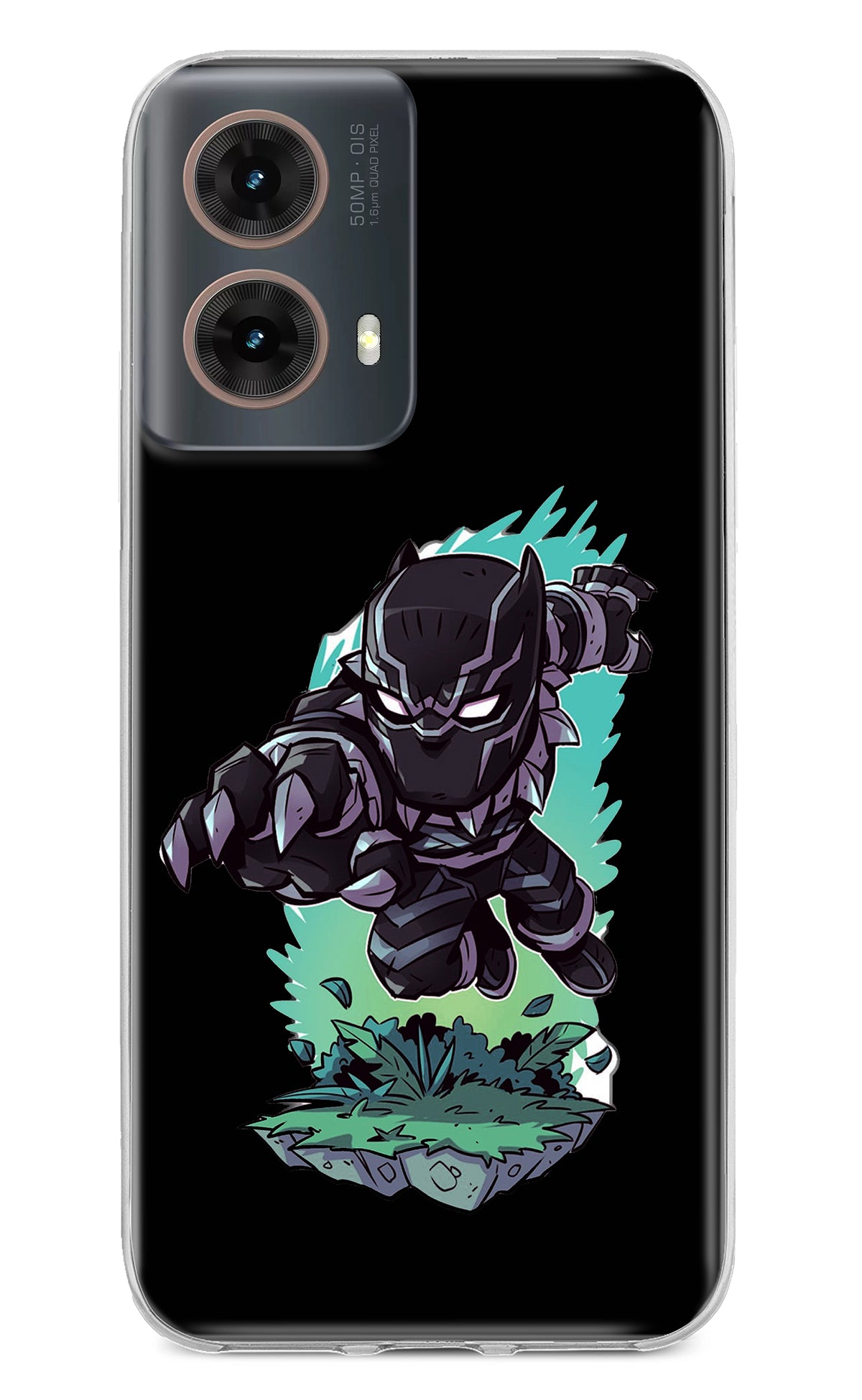 Black Panther Motorola G85 Back Cover