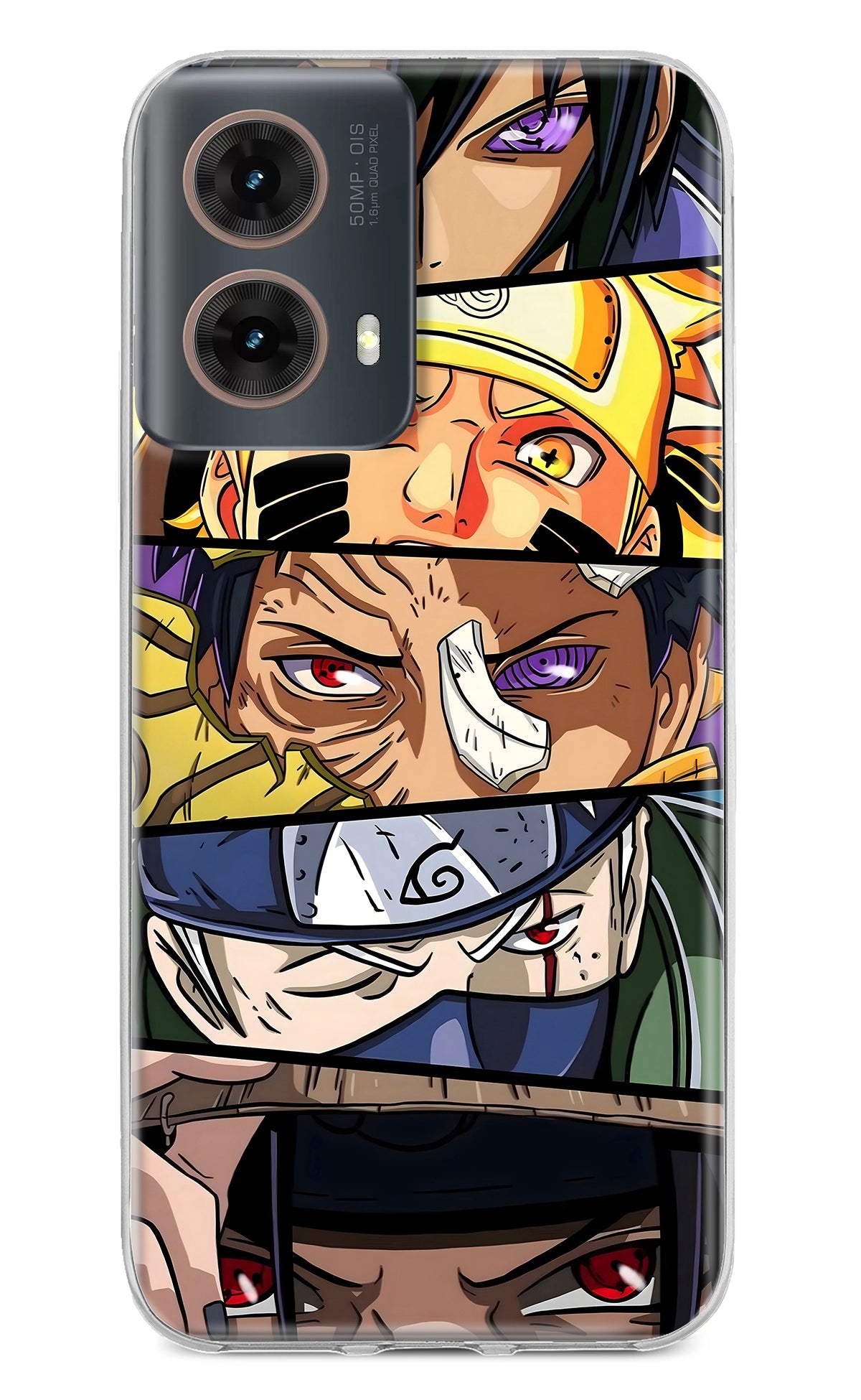 Naruto Character Motorola G85 Back Cover