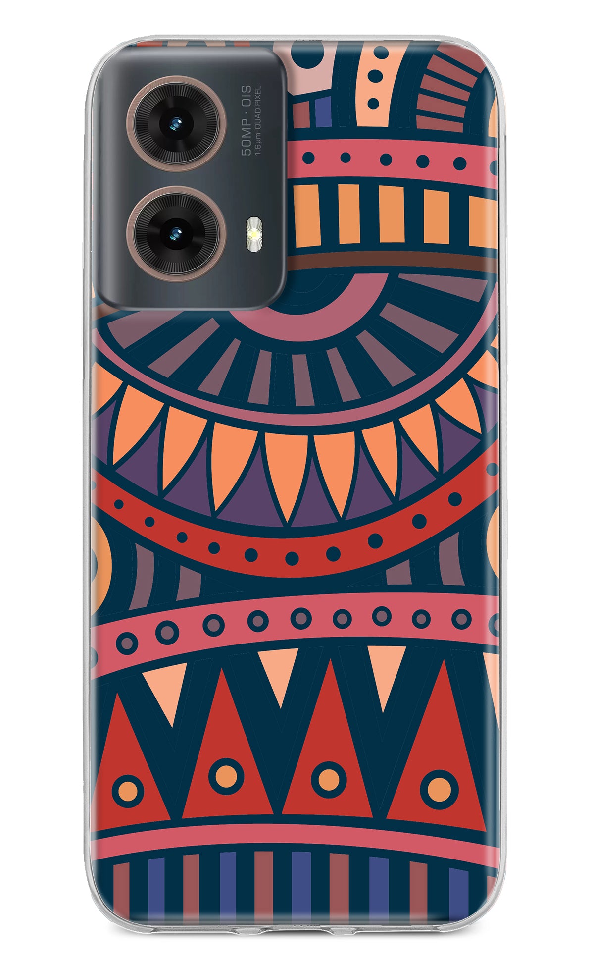 African Culture Design Motorola G85 Back Cover