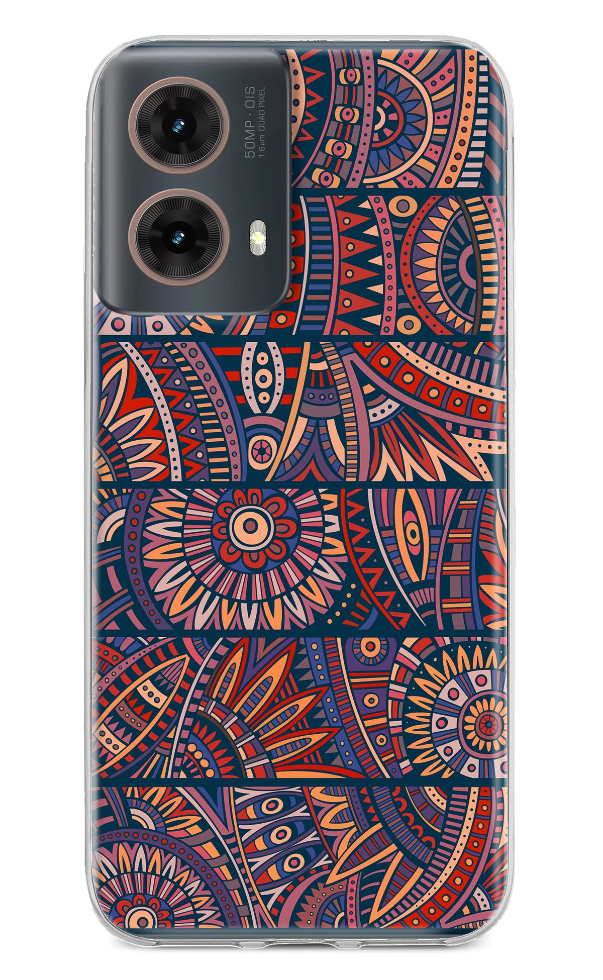 African Culture Design Motorola G85 Back Cover