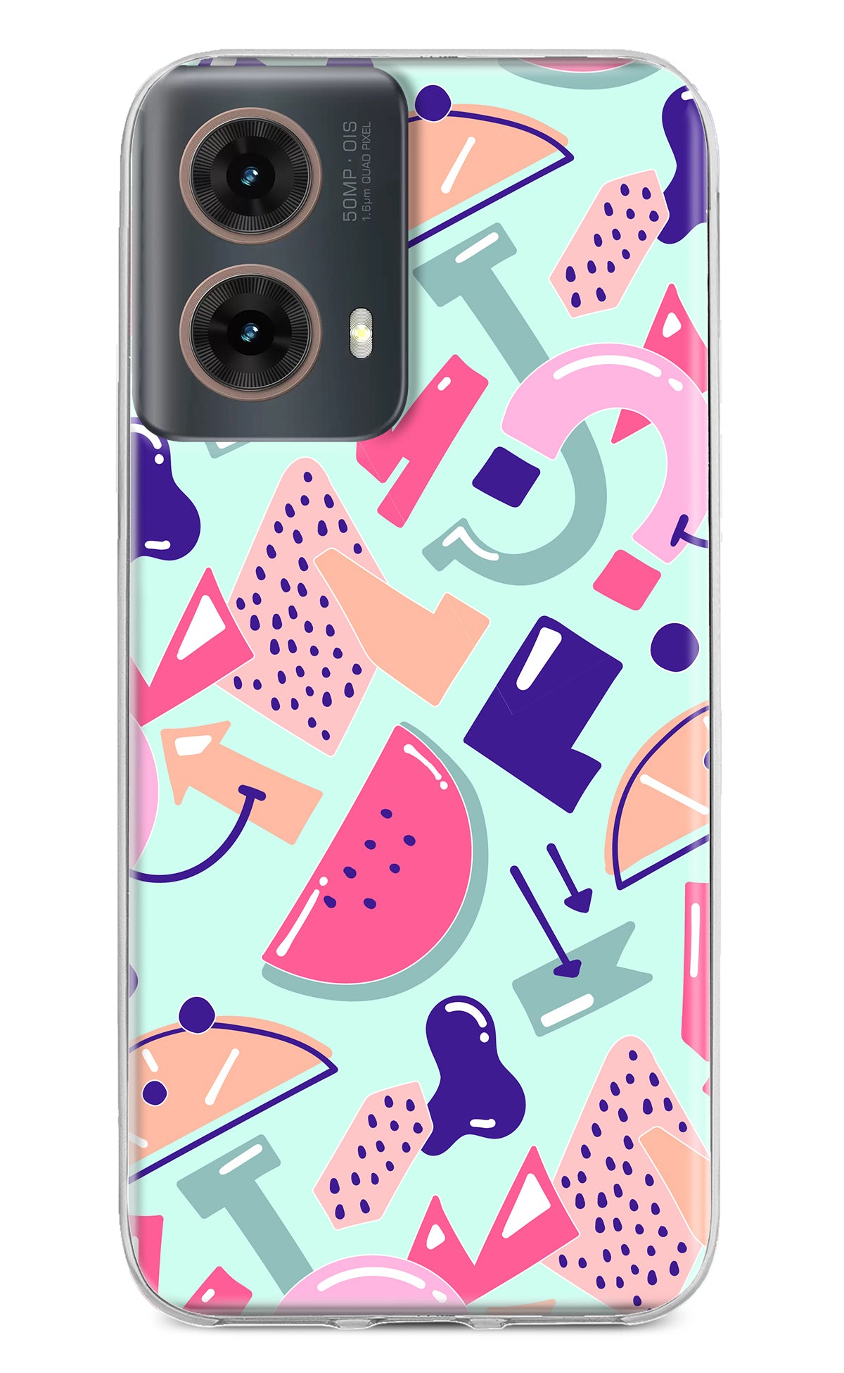 Doodle Pattern Motorola G85 Back Cover