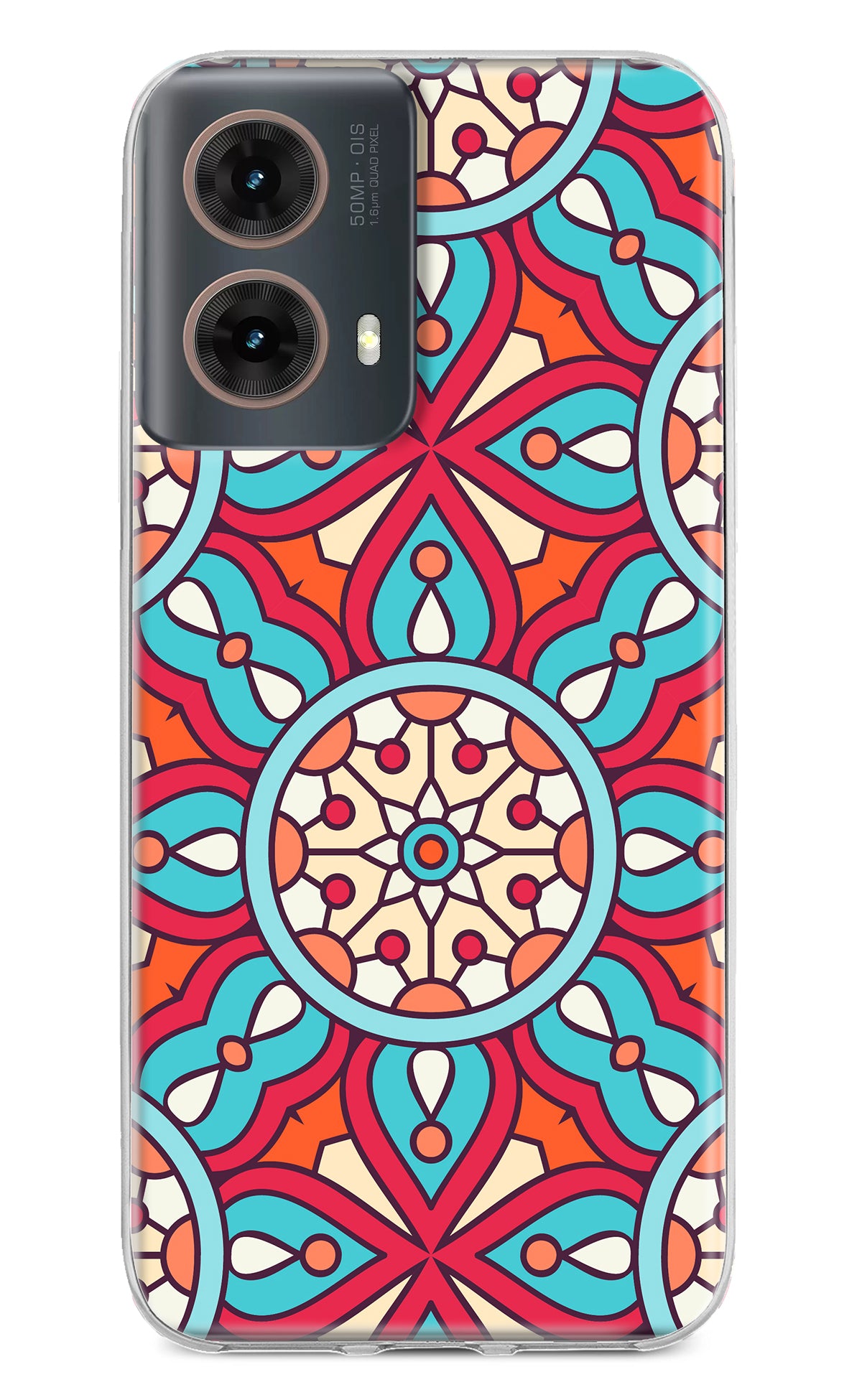 Mandala Geometric Motorola G85 Back Cover