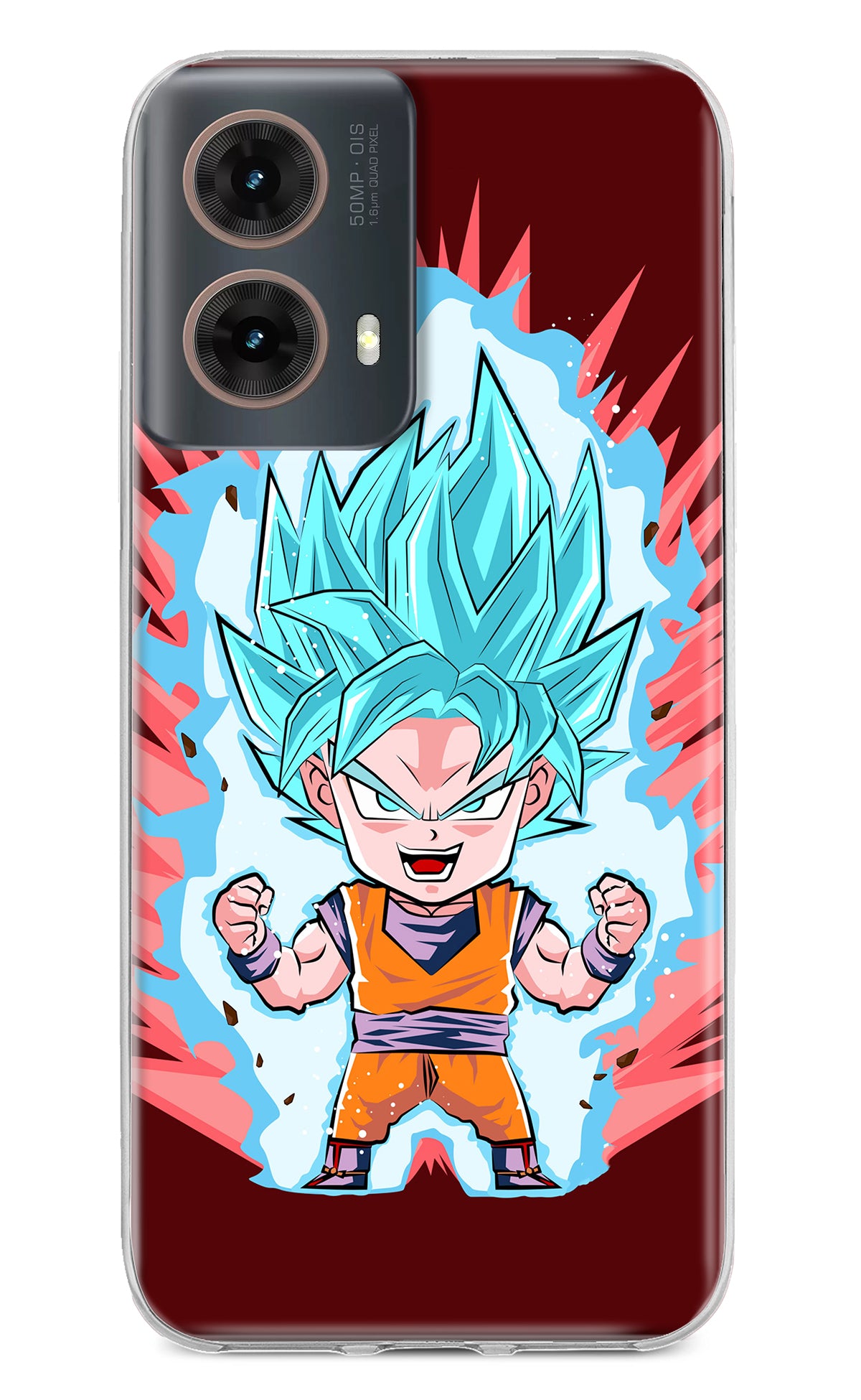 Goku Little Motorola G85 Back Cover