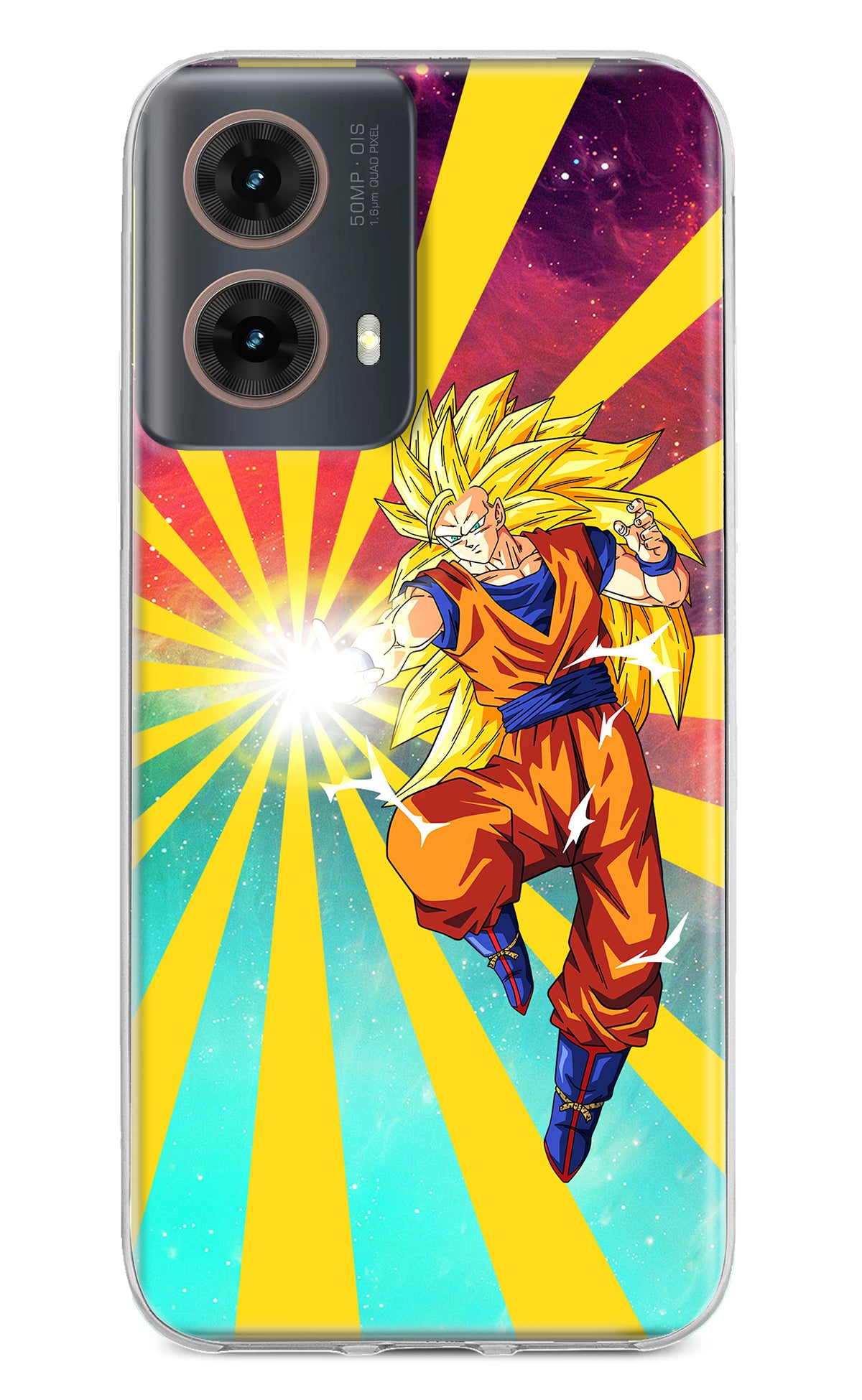 Goku Super Saiyan Motorola G85 Back Cover