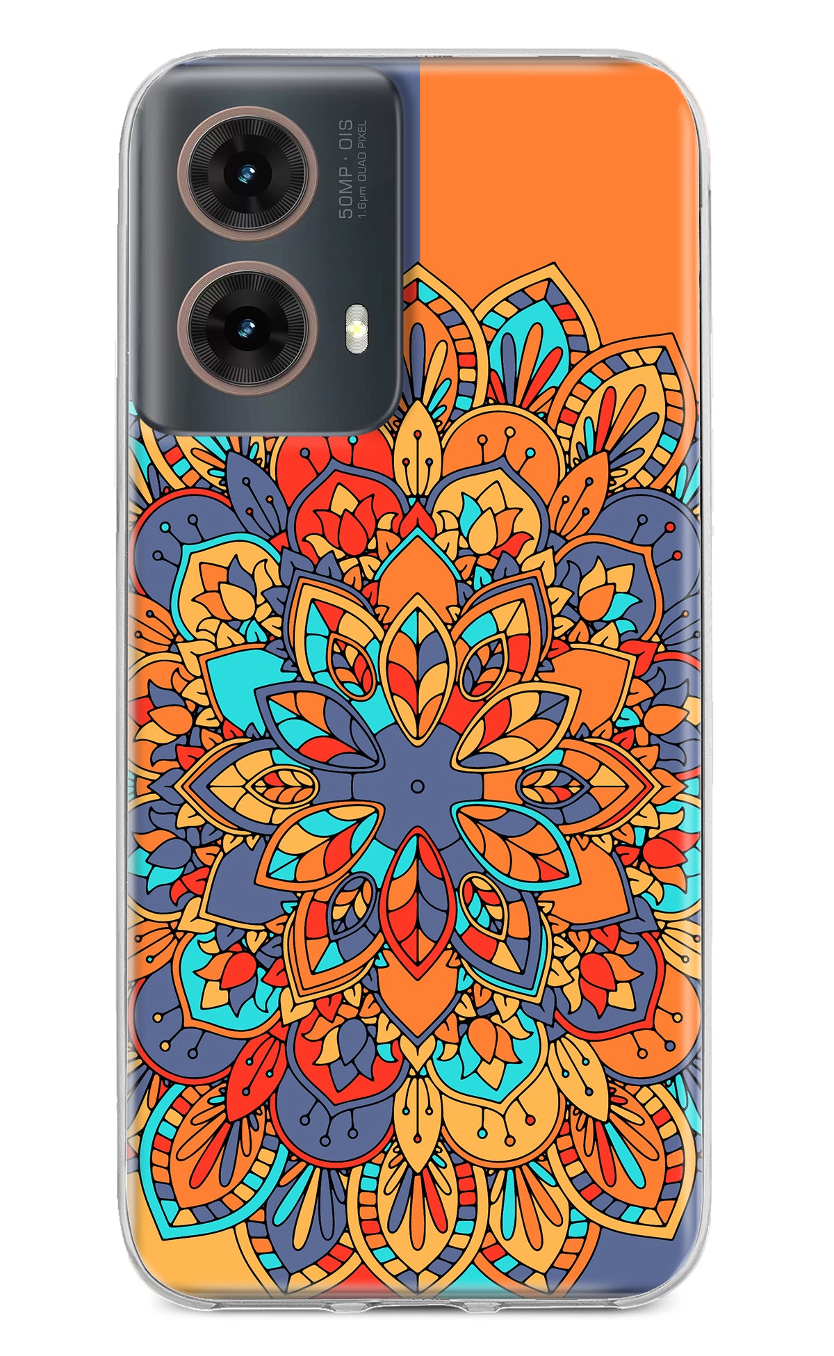 Color Mandala Motorola G85 Back Cover