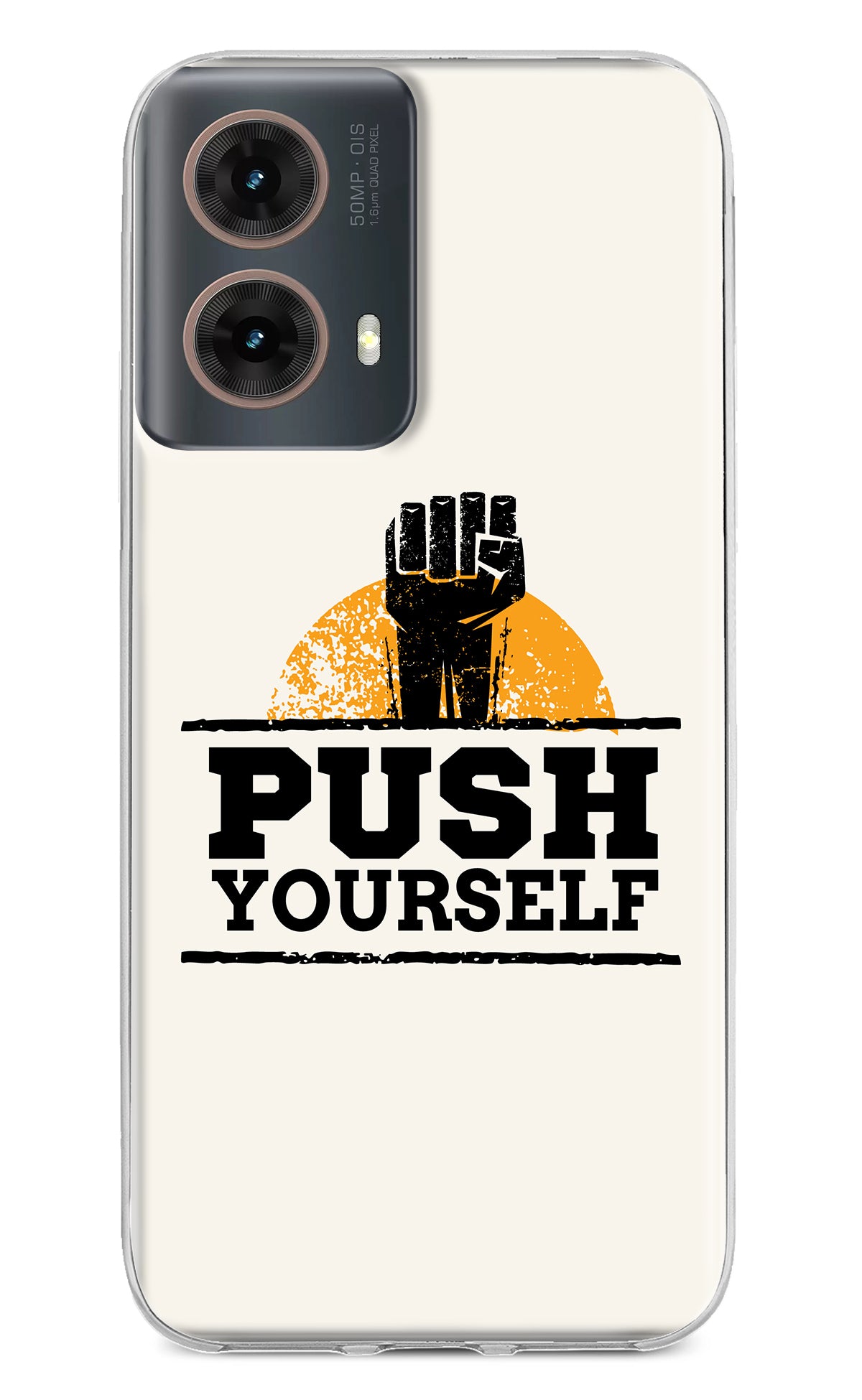 Push Yourself Motorola G85 Back Cover