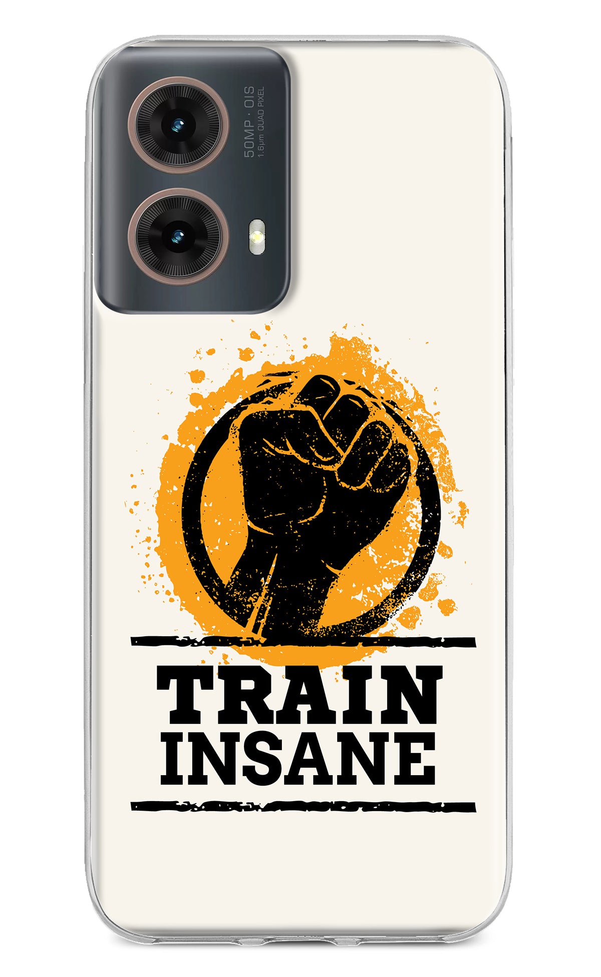 Train Insane Motorola G85 Back Cover