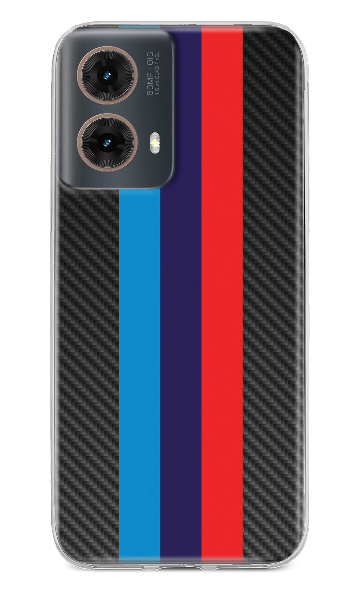 BMW Stripes Pattern Motorola G85 Back Cover