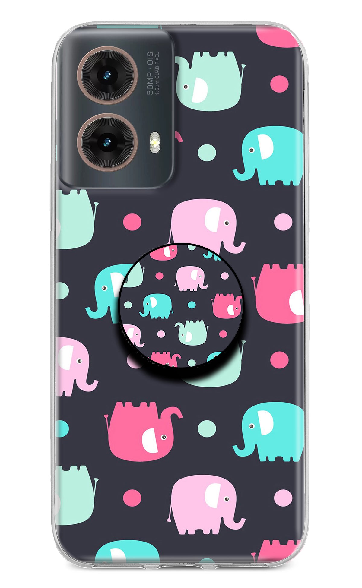 Baby Elephants Motorola G85 Pop Case