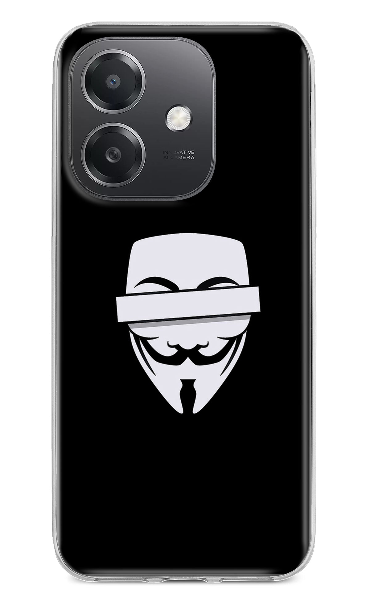 Anonymous Face OPPO A3x Back Cover