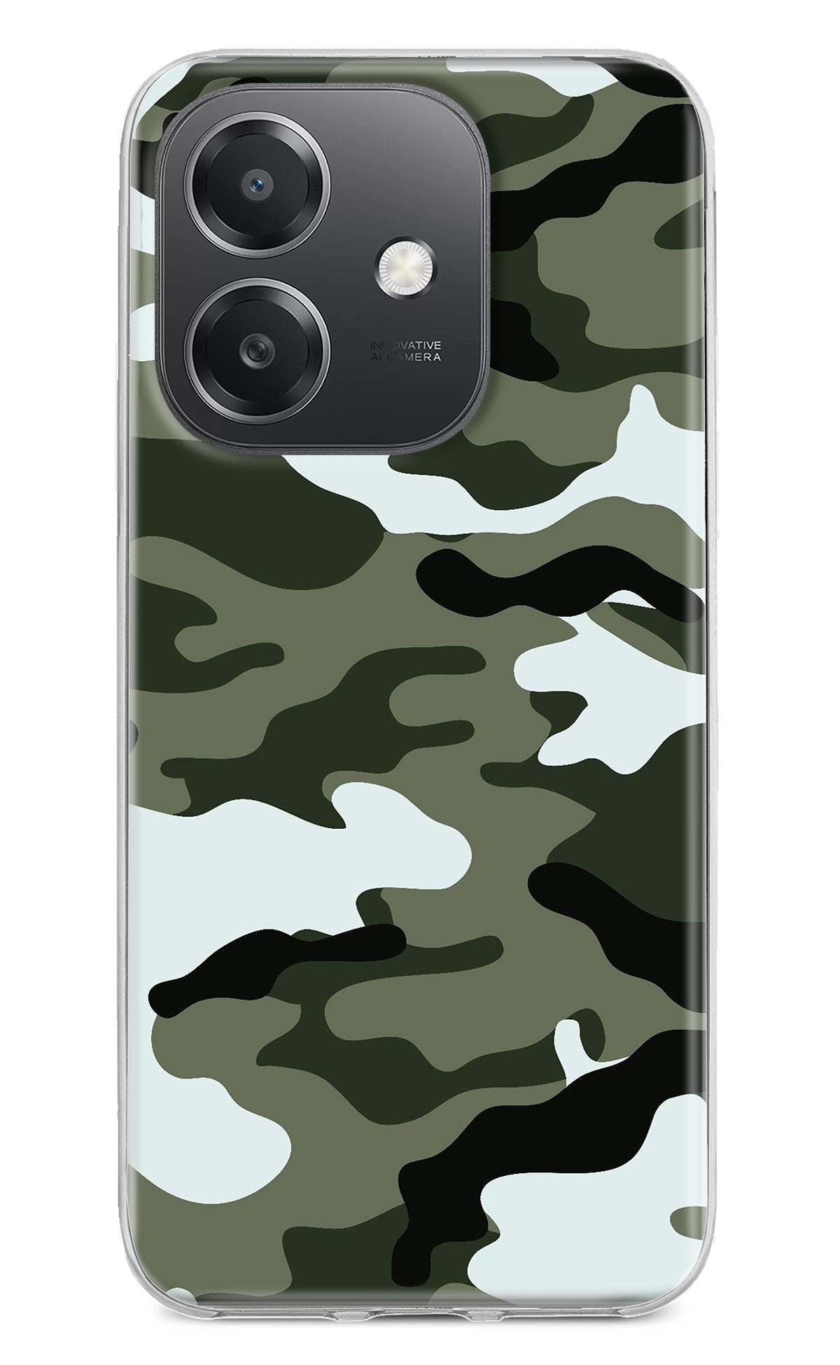 Camouflage OPPO A3x Back Cover