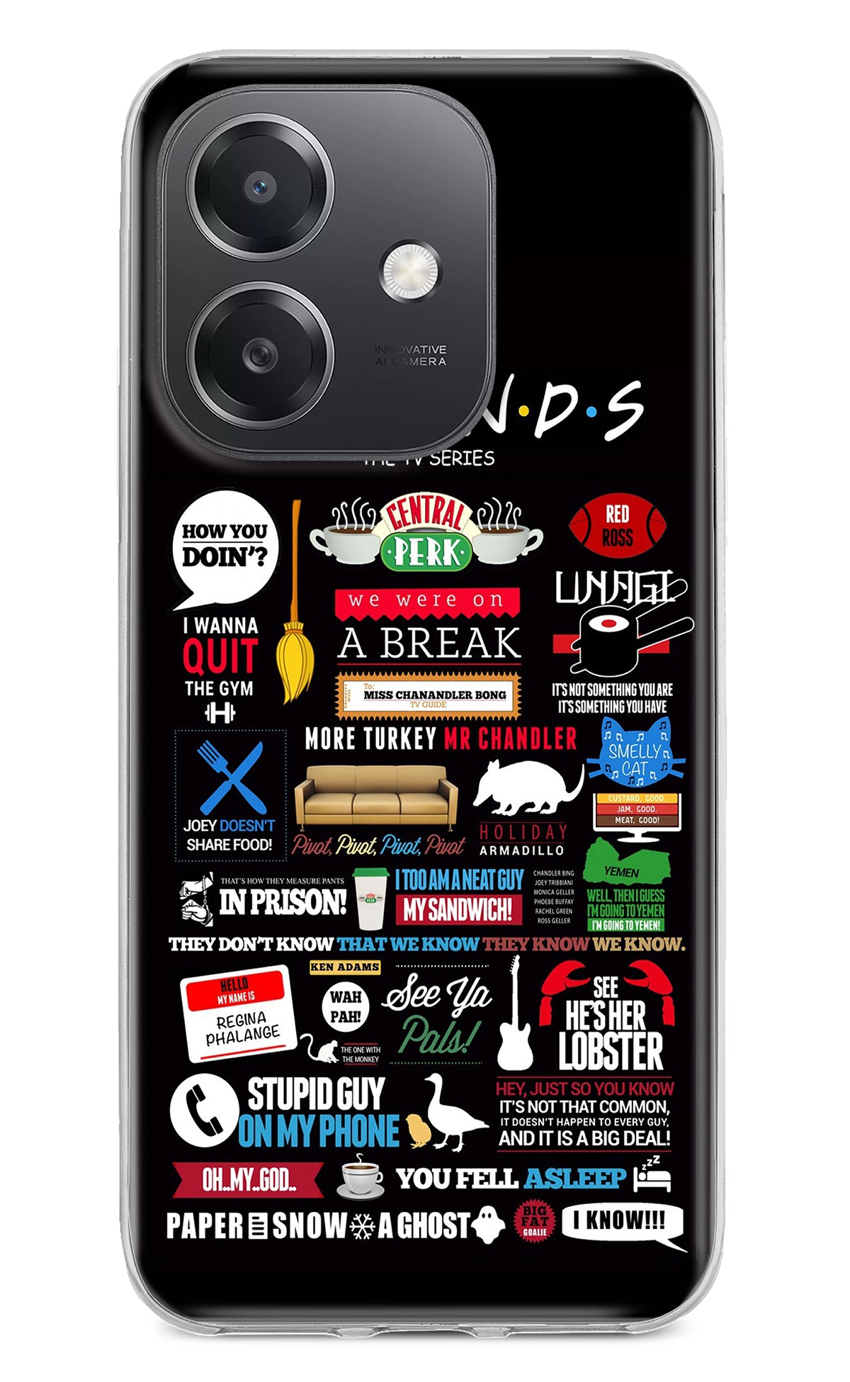 FRIENDS OPPO A3x Back Cover