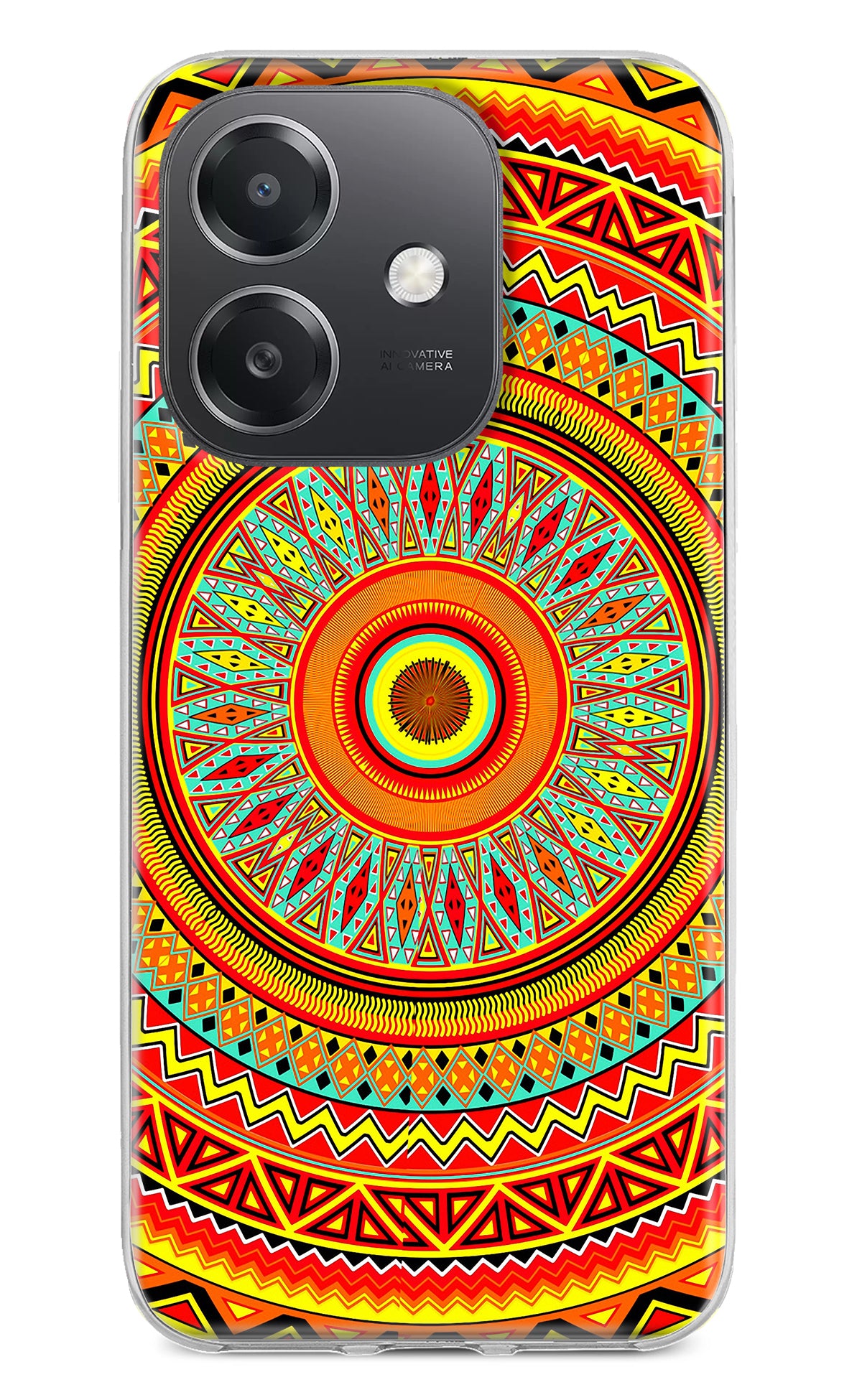 Mandala Pattern OPPO A3x Back Cover