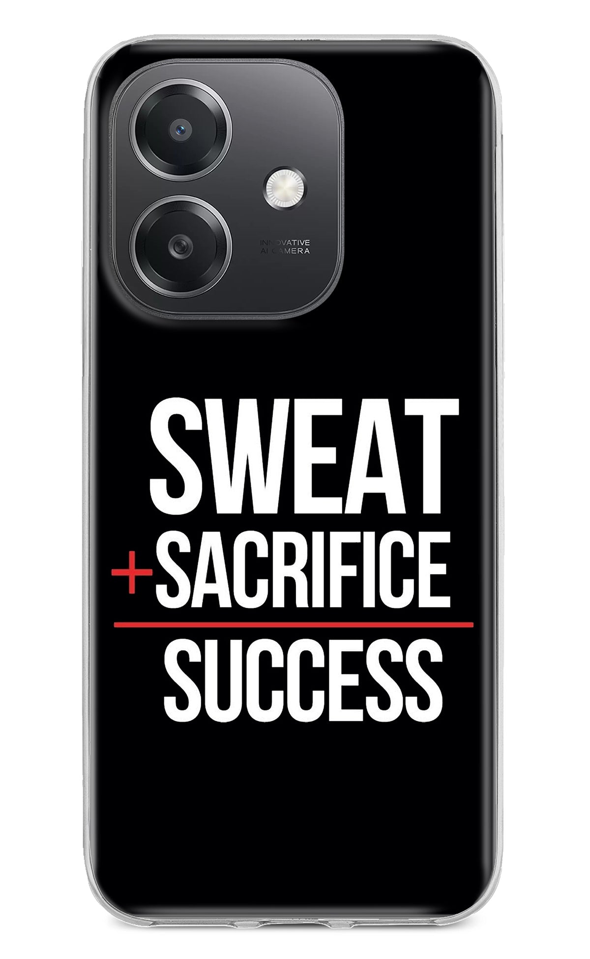 Sweat Sacrifice Success OPPO A3x Back Cover