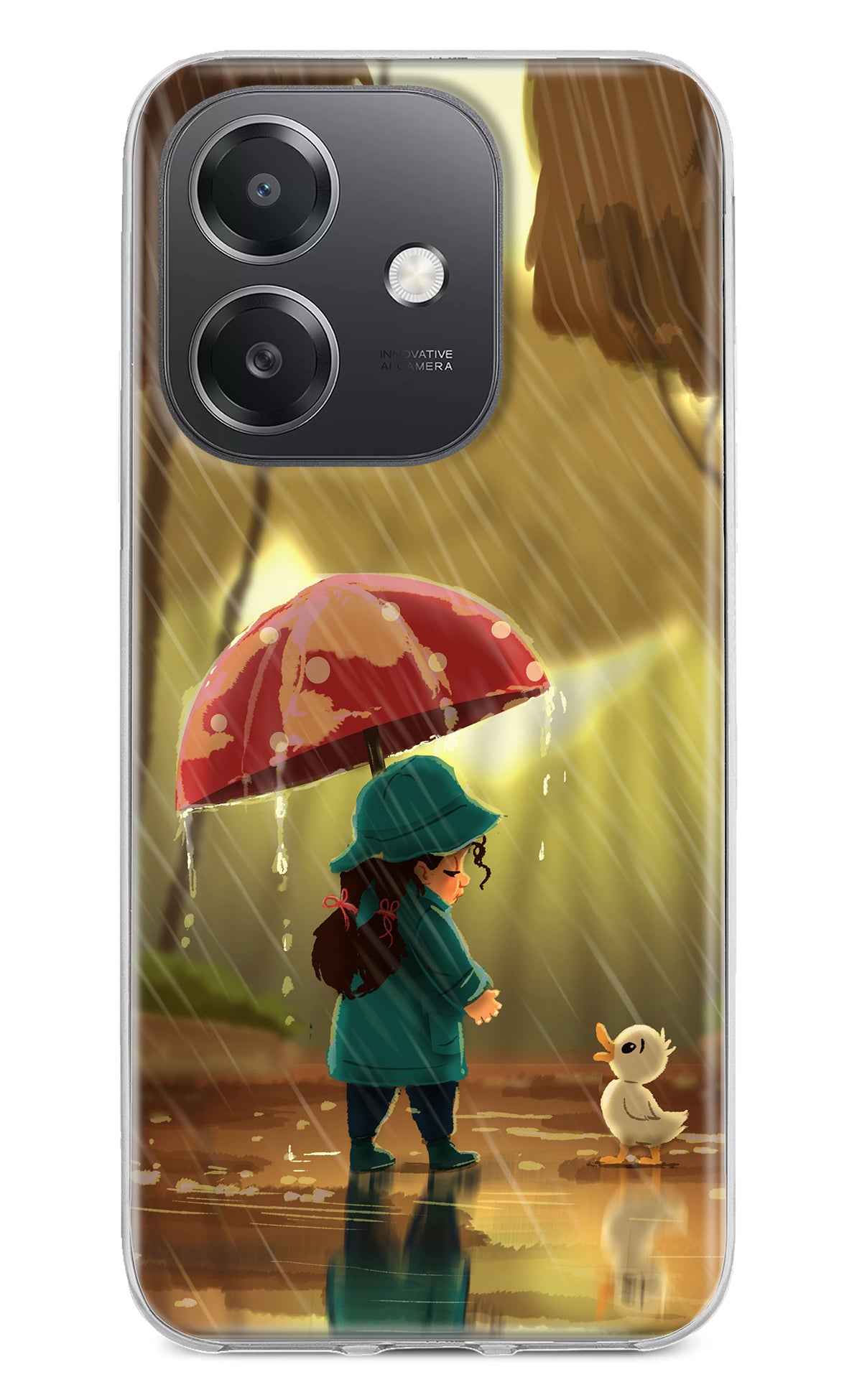 Rainy Day OPPO A3x Back Cover