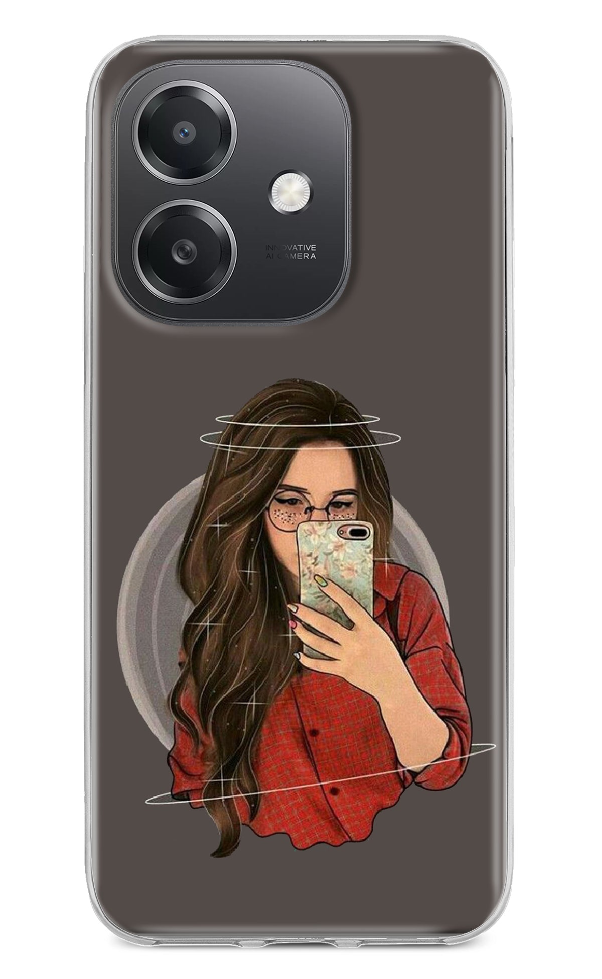 Selfie Queen OPPO A3x Back Cover