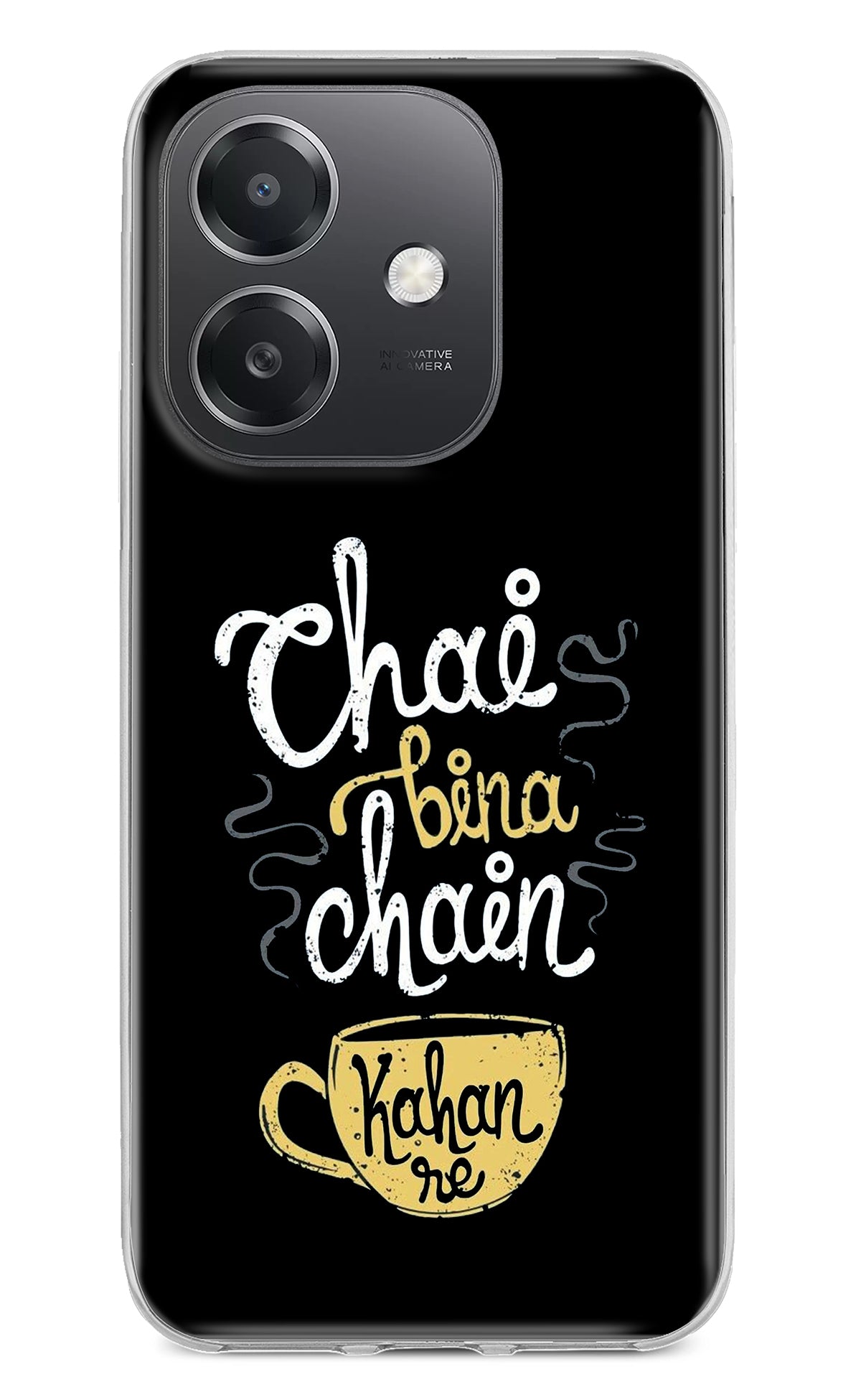 Chai Bina Chain Kaha Re OPPO A3x Back Cover