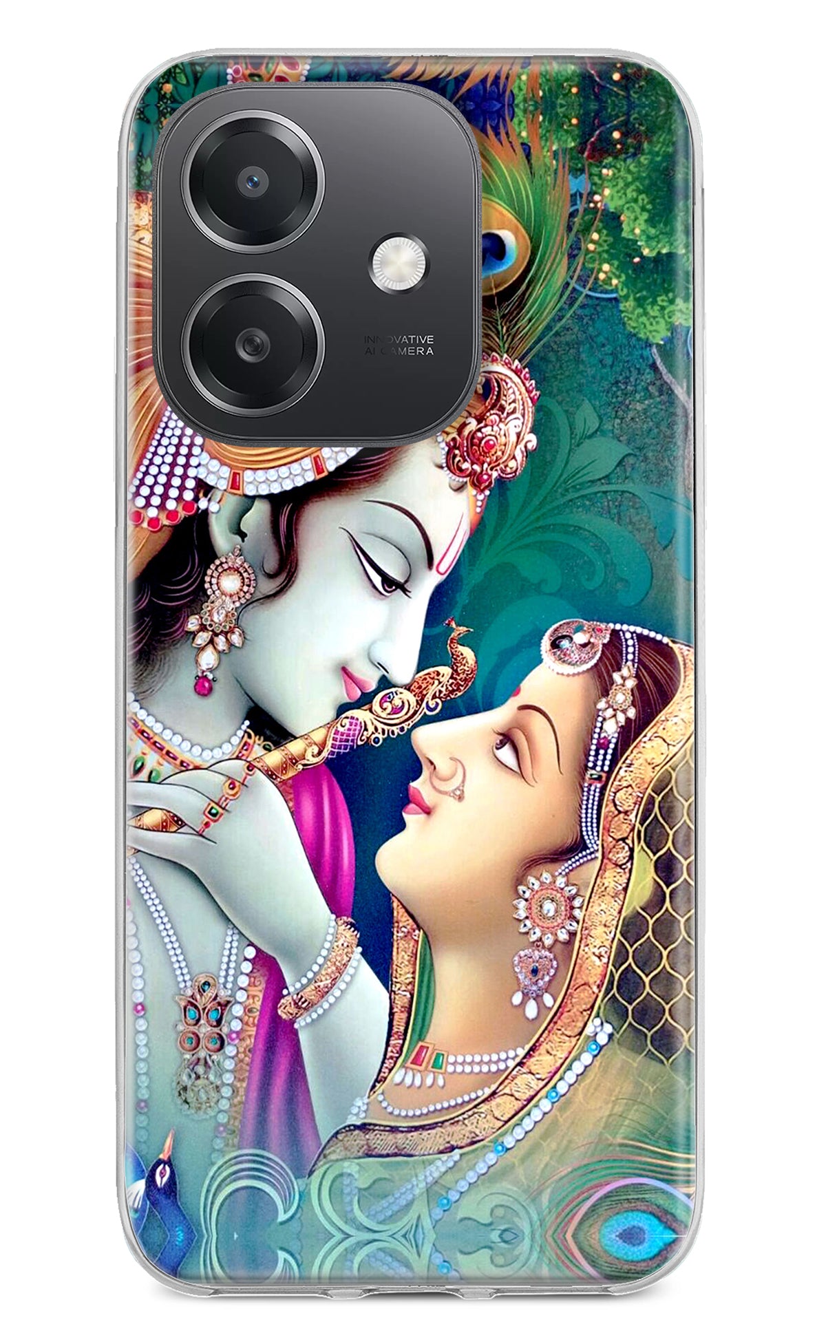 Lord Radha Krishna OPPO A3x Back Cover