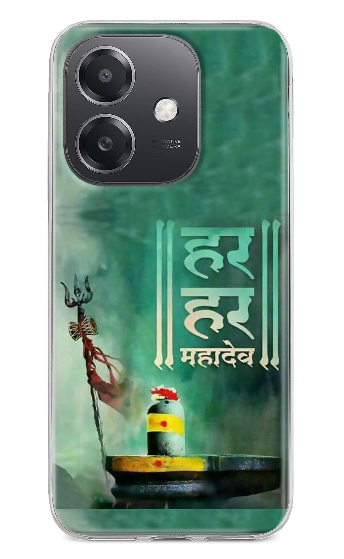 Har Har Mahadev Shivling OPPO A3x Back Cover