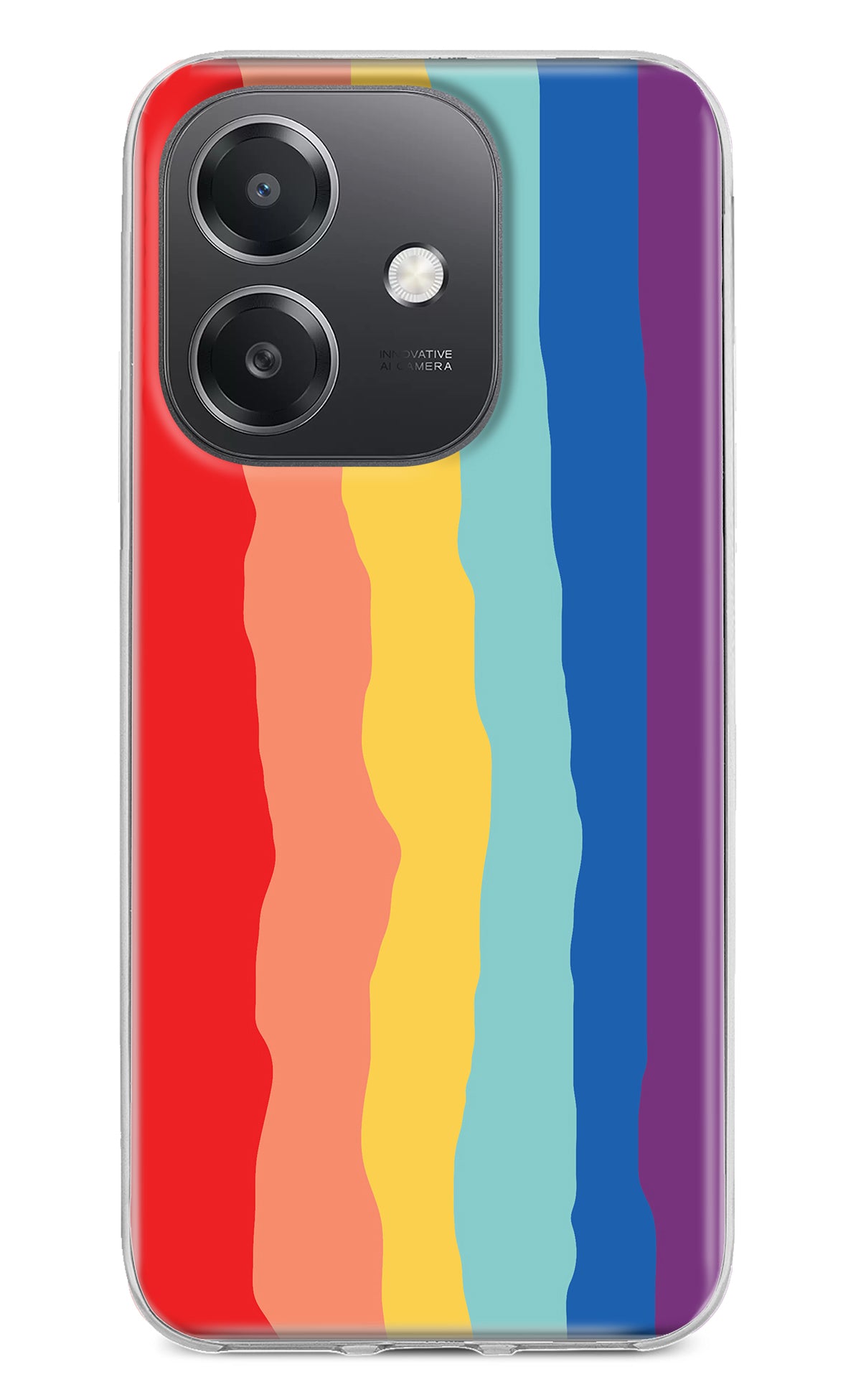 Rainbow OPPO A3x Back Cover