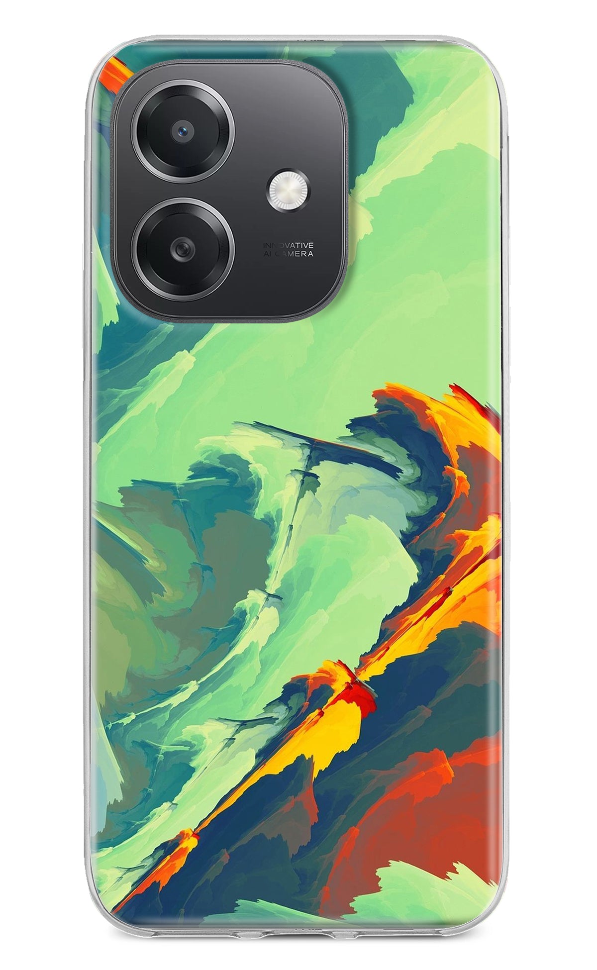 Paint Art OPPO A3x Back Cover