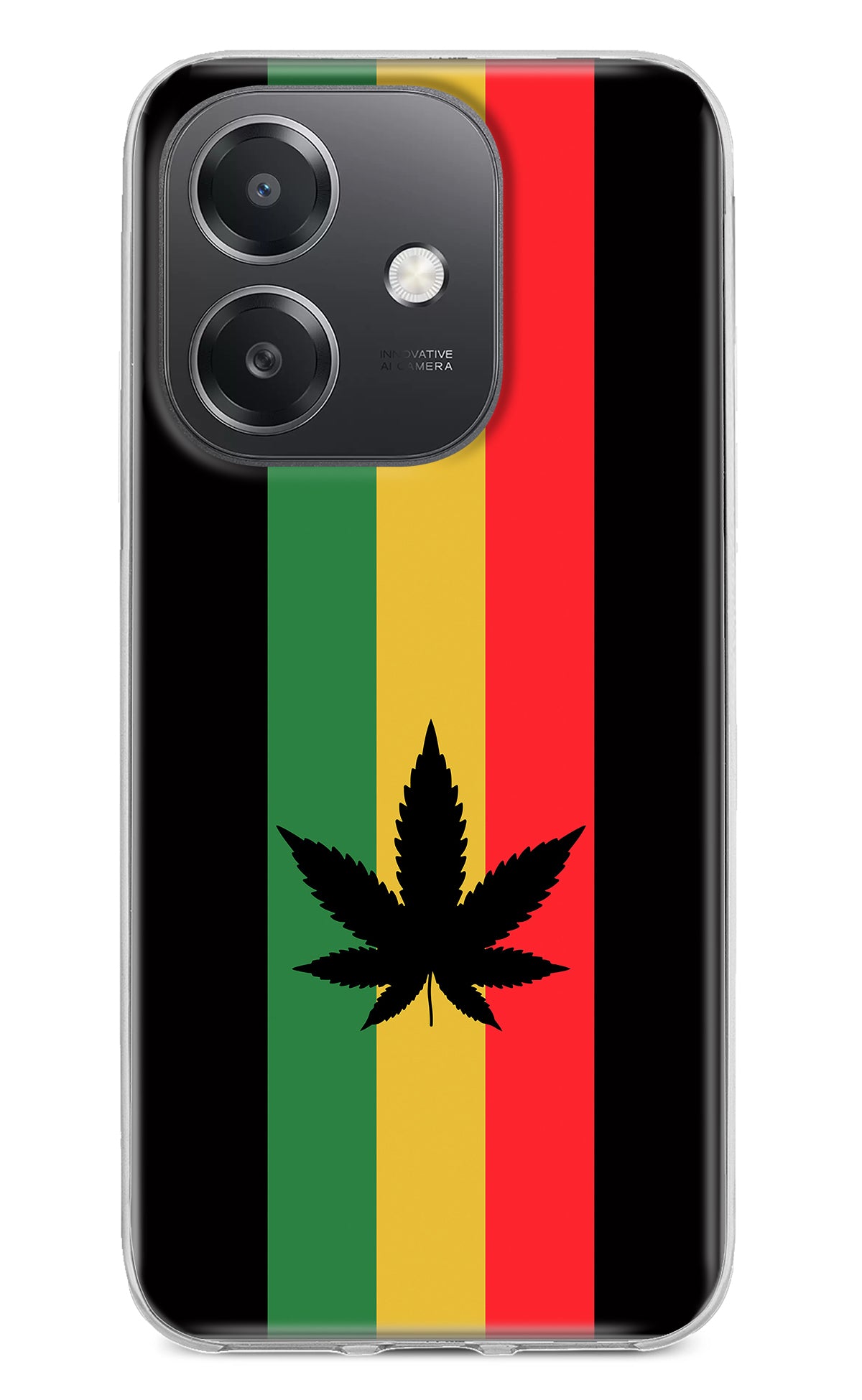 Weed Flag OPPO A3x Back Cover