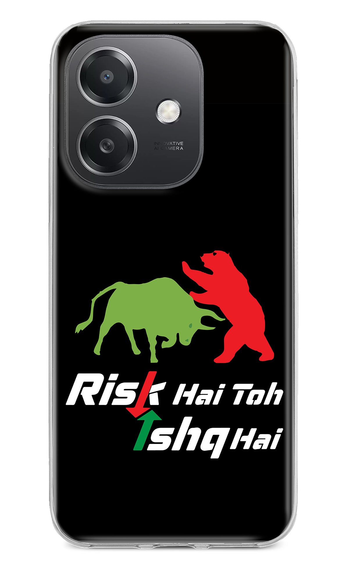 Risk Hai Toh Ishq Hai OPPO A3x Back Cover