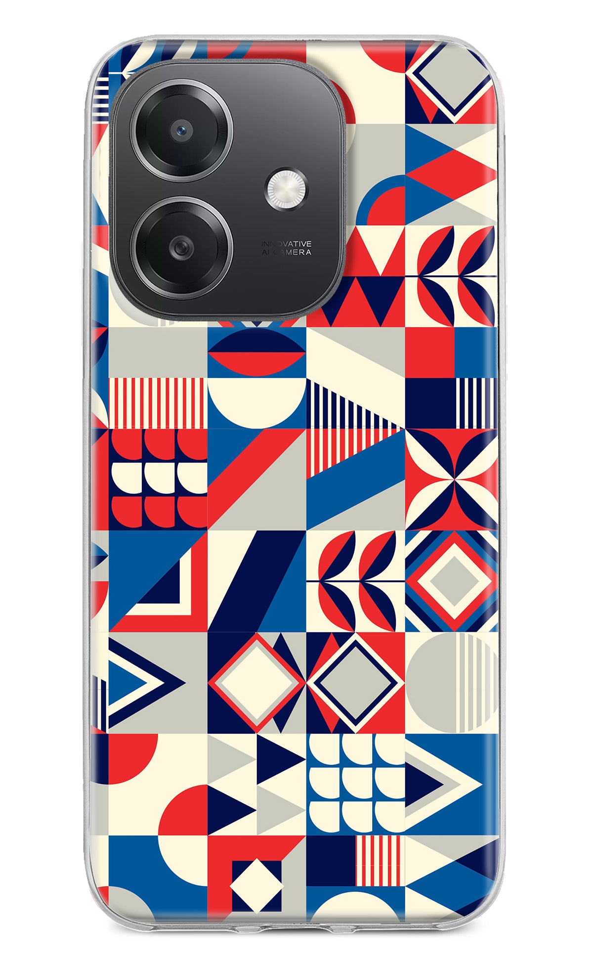 Colorful Pattern OPPO A3x Back Cover