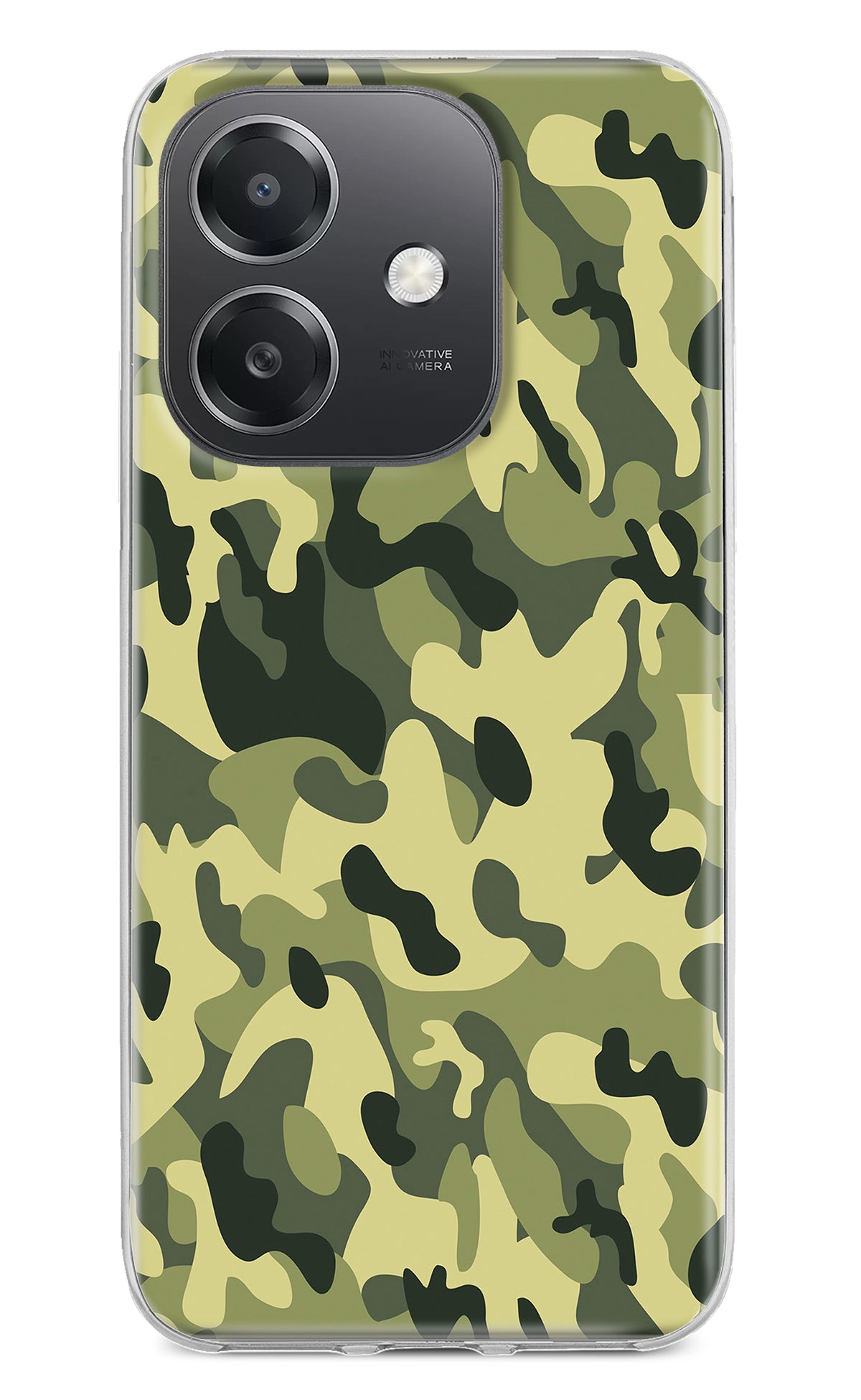 Camouflage OPPO A3x Back Cover