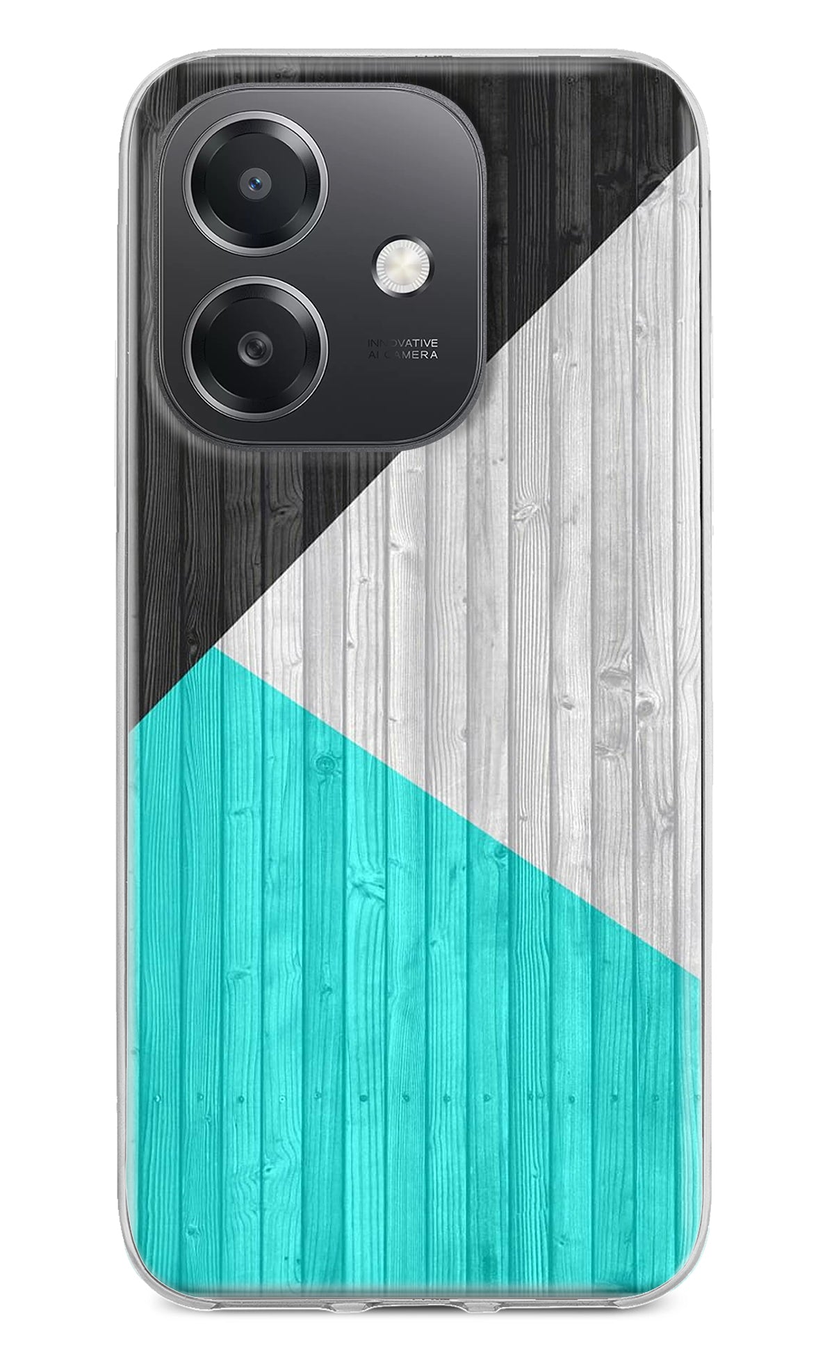 Wooden Abstract OPPO A3x Back Cover